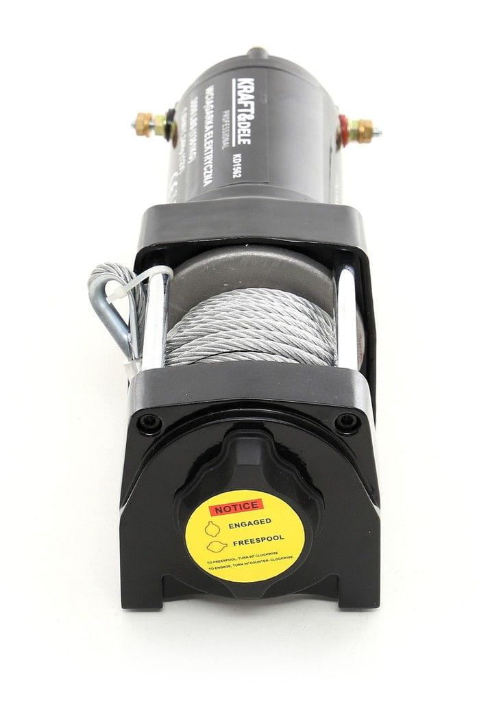 Elektrický naviják KD1562 – pohled zboku