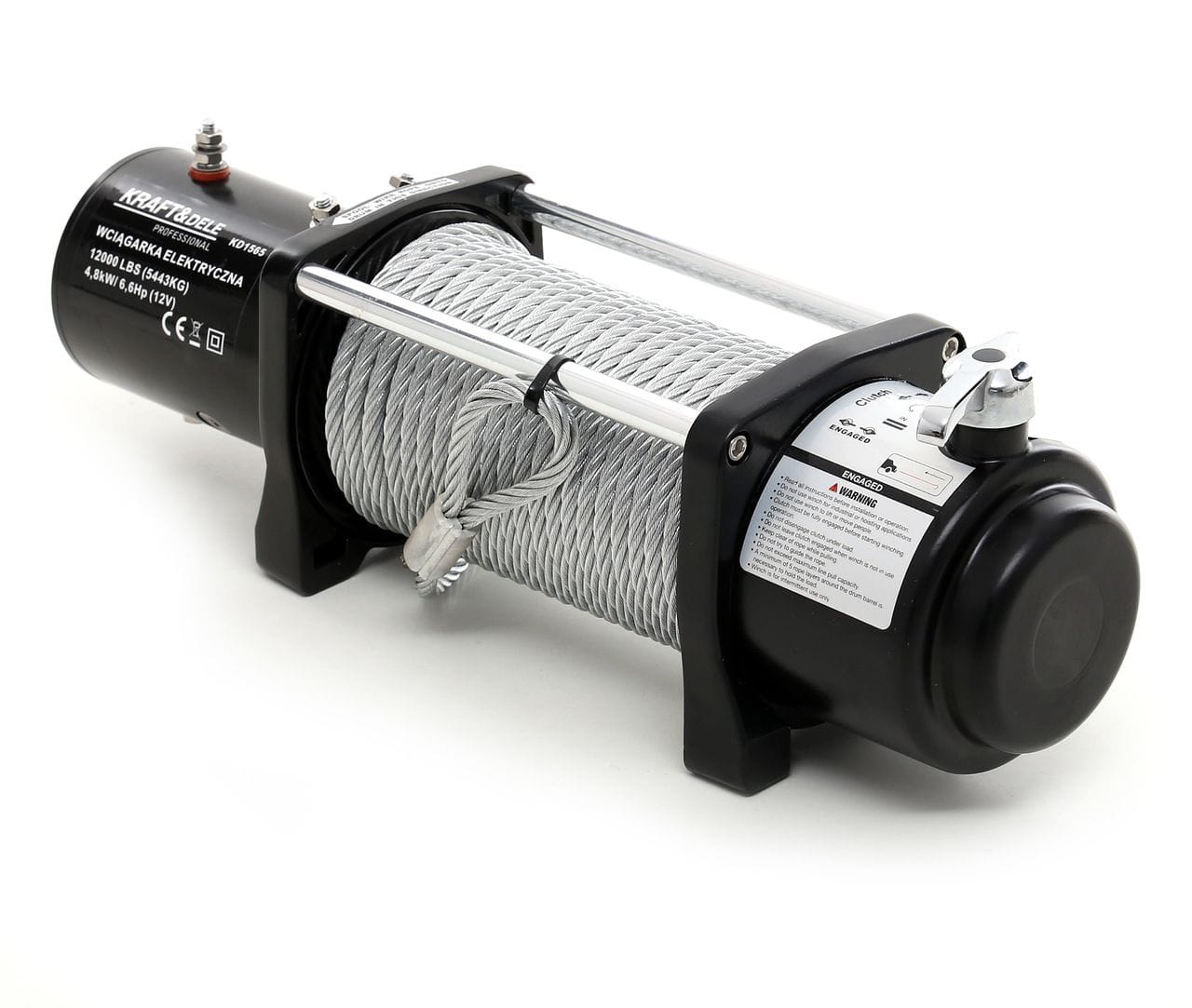 Elektrický naviják KD1564 9500LBS 12V – celkový pohled