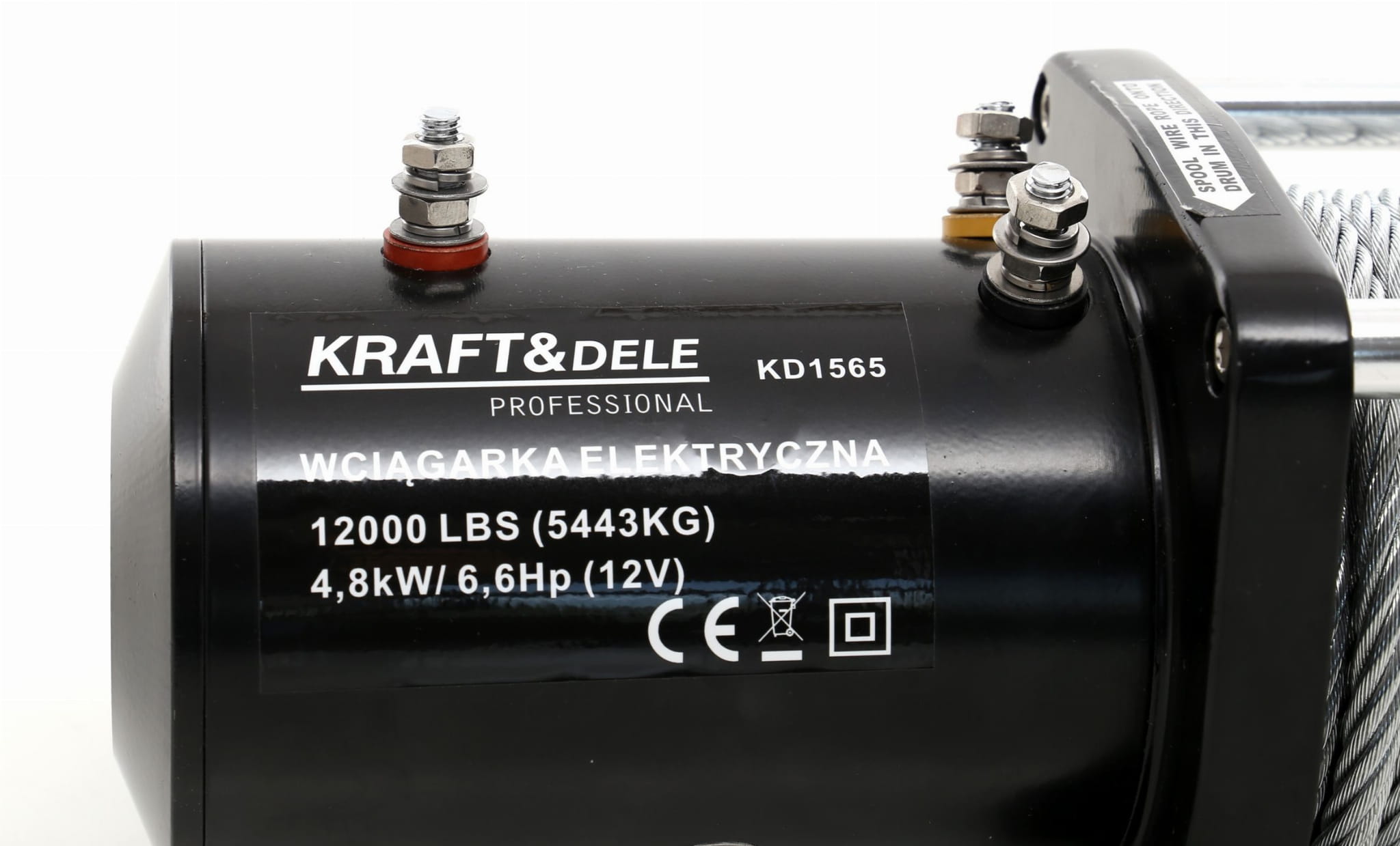 Elektrický naviják Kraft&Dele KD1565 12000 LBS 12V 7