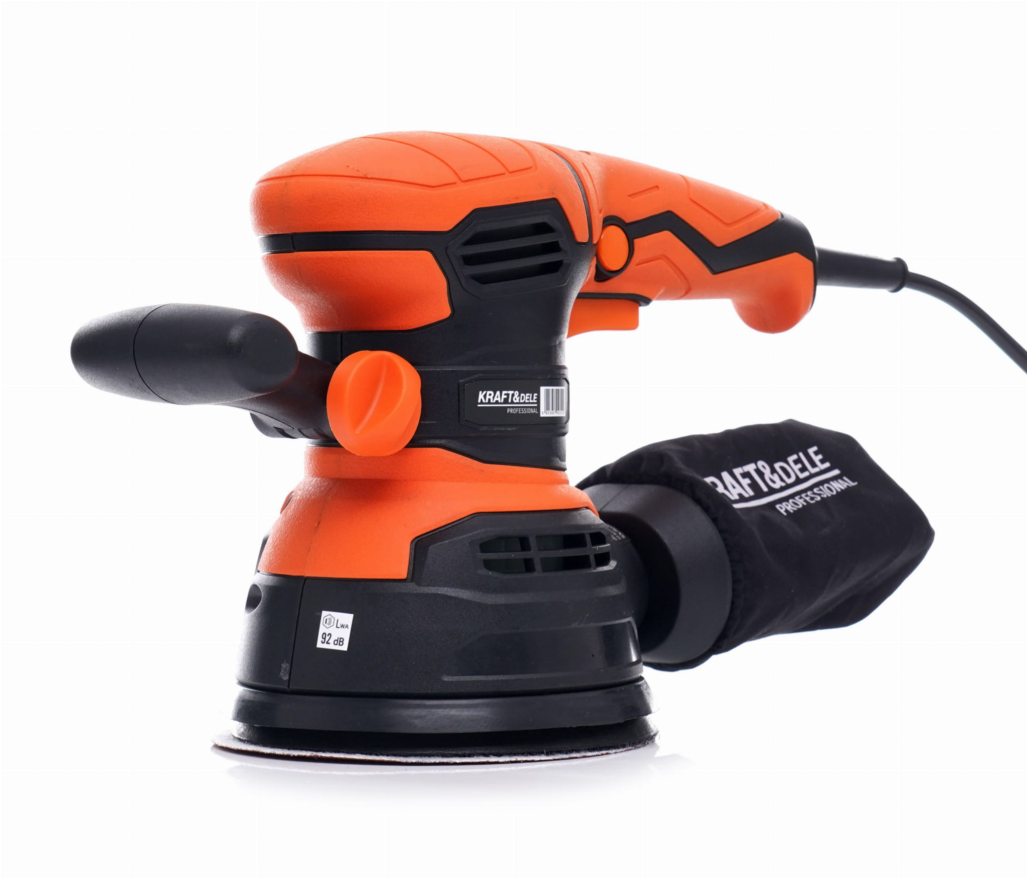 Excentrická bruska KD1661 – ergonomická rukojeť