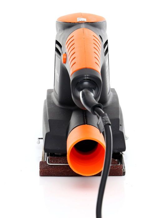 Oscilační bruska KD1676-Z — upínání brusného papíru