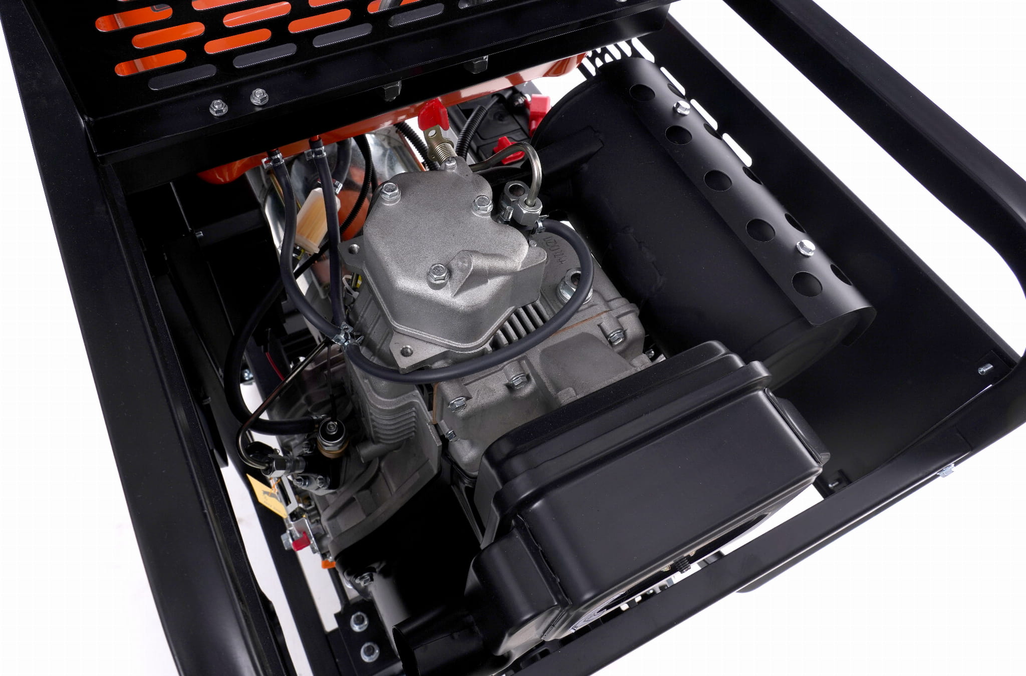 Generátor KD169 – ovládací panel se zásuvkami 230 V