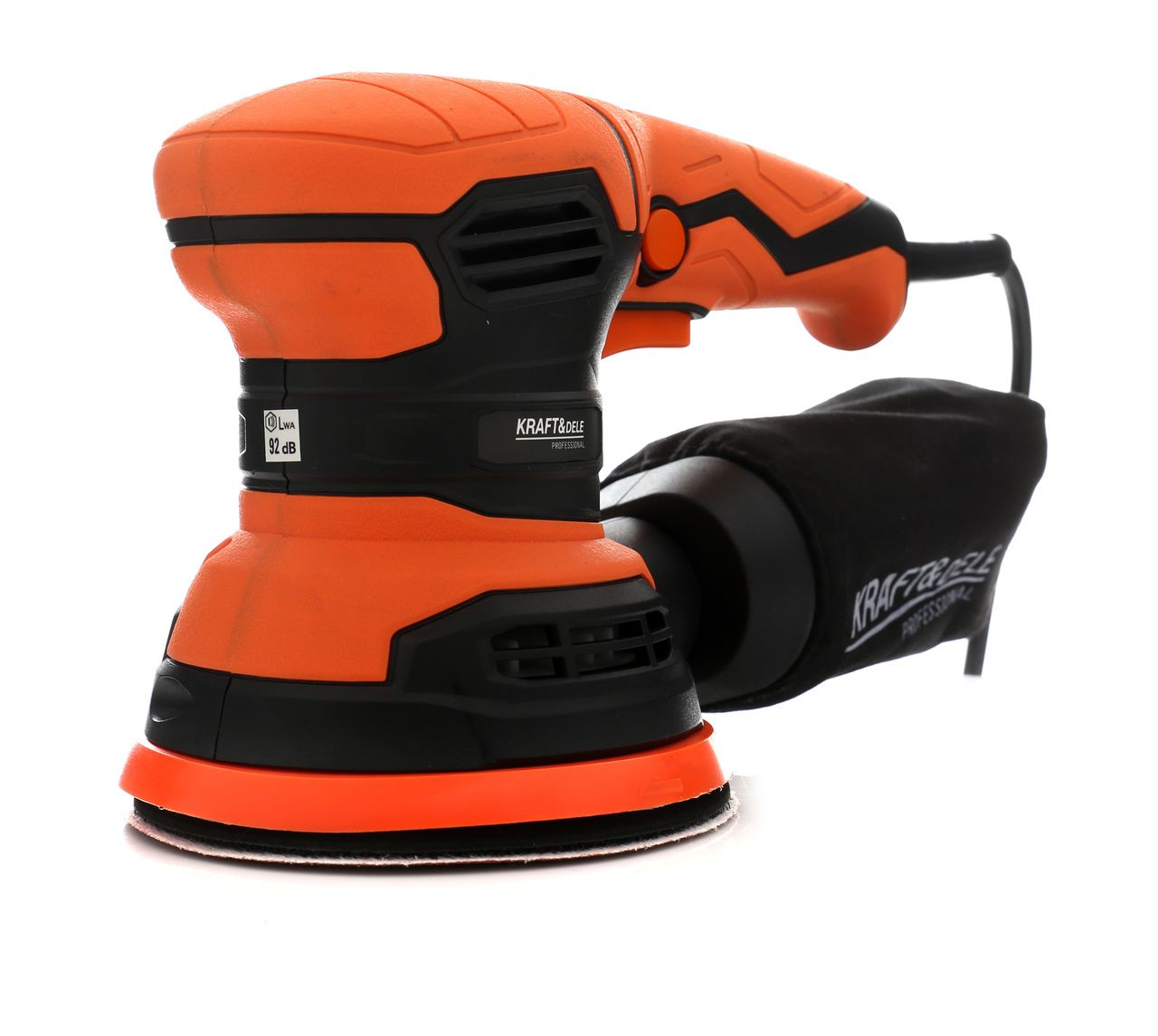 Excentrická bruska KD1695 – ergonomický úchop