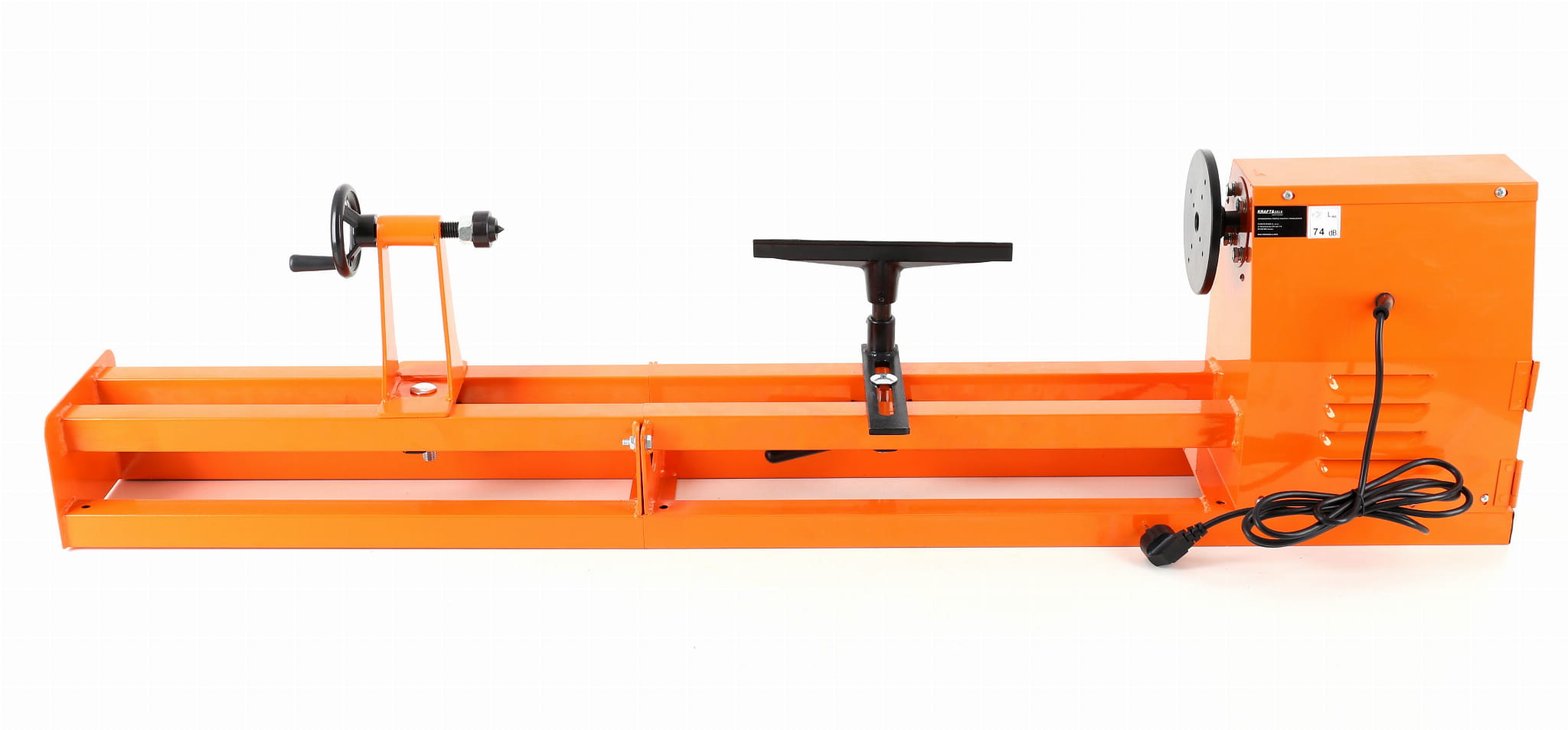 Stolní soustružník na dřevo 650 W KD1732 – celkový pohled