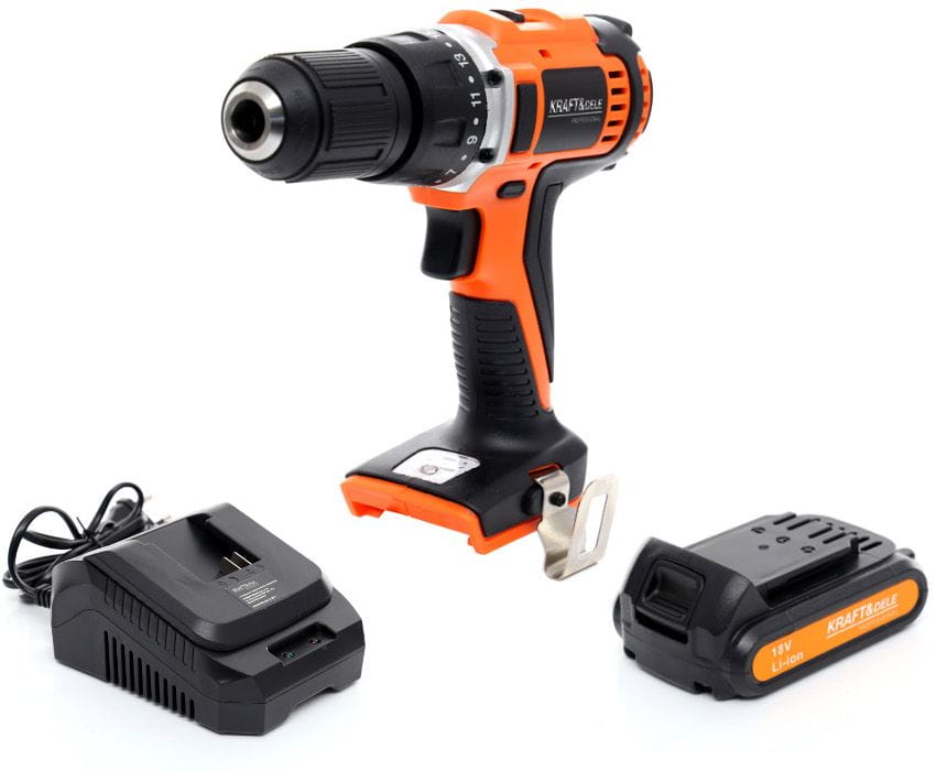 Akumulátorový šroubovák Kraft&Dele KD1751 – sada bitů
