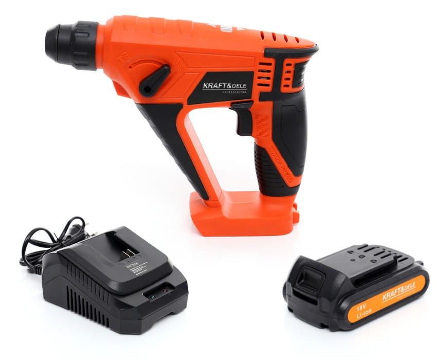 Kraft&Dele KD1756 – ukázka vrtání do zdi