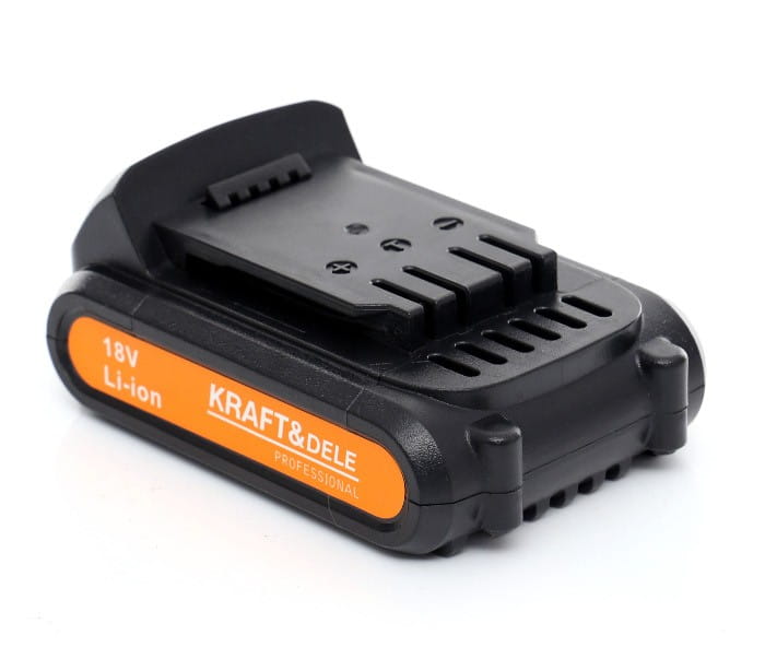 Akumulátor Li-Ion 20V 5000mAh KD1767 – boční pohled