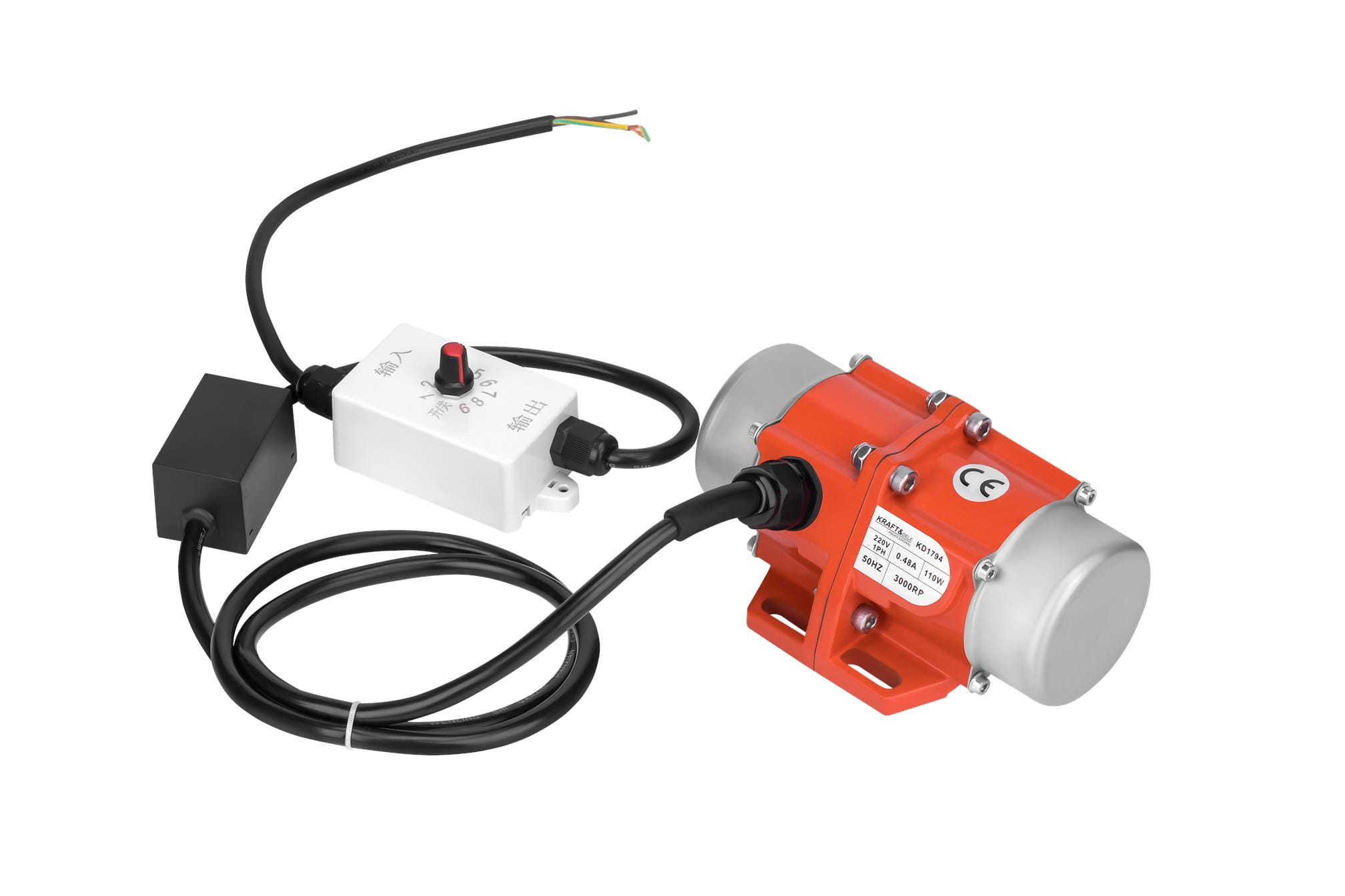 Vibrační motor 230 V 110 W KD1794 – celkový pohled