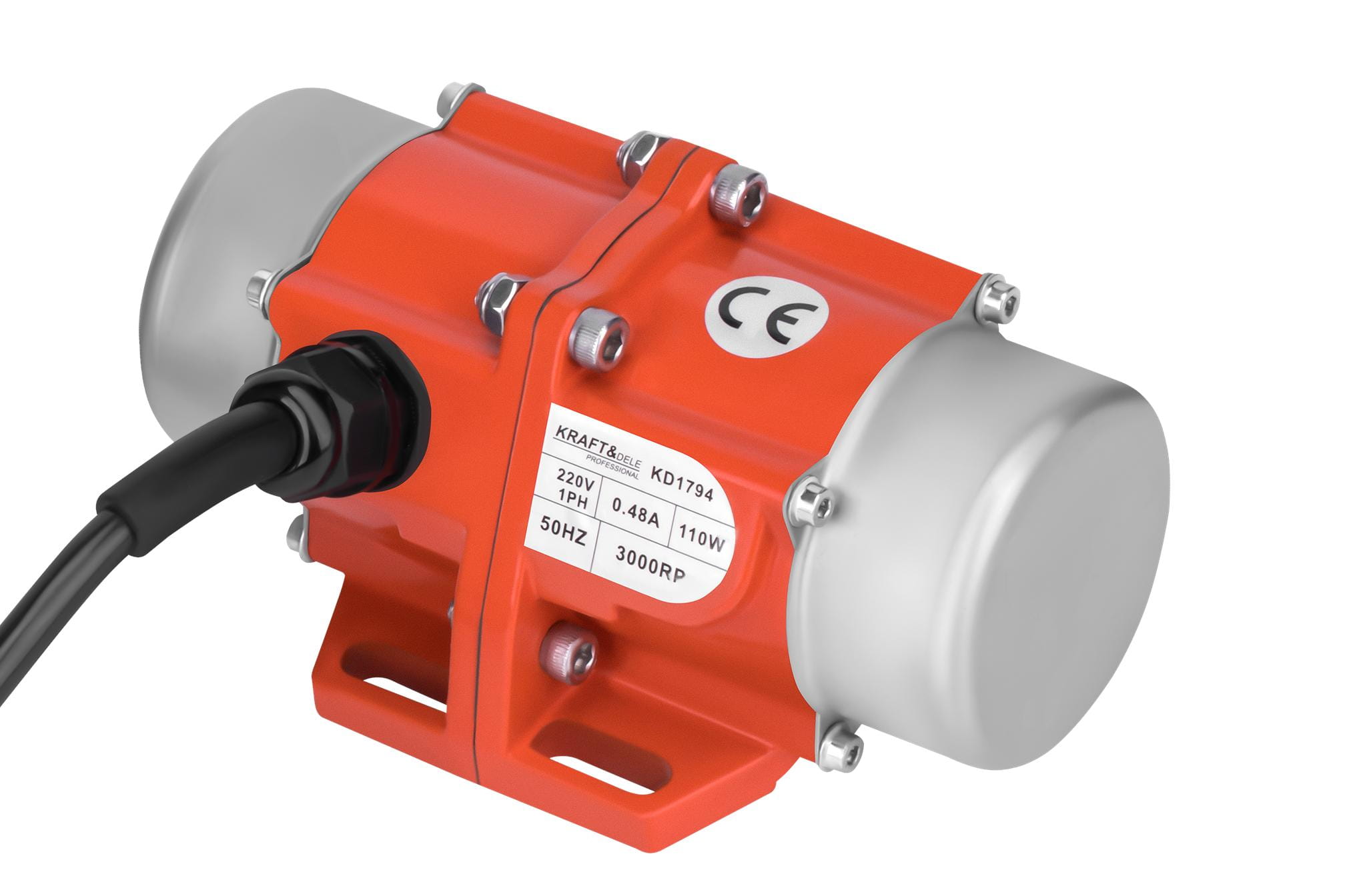 Vibrační motor KD1794 – pohled zboku