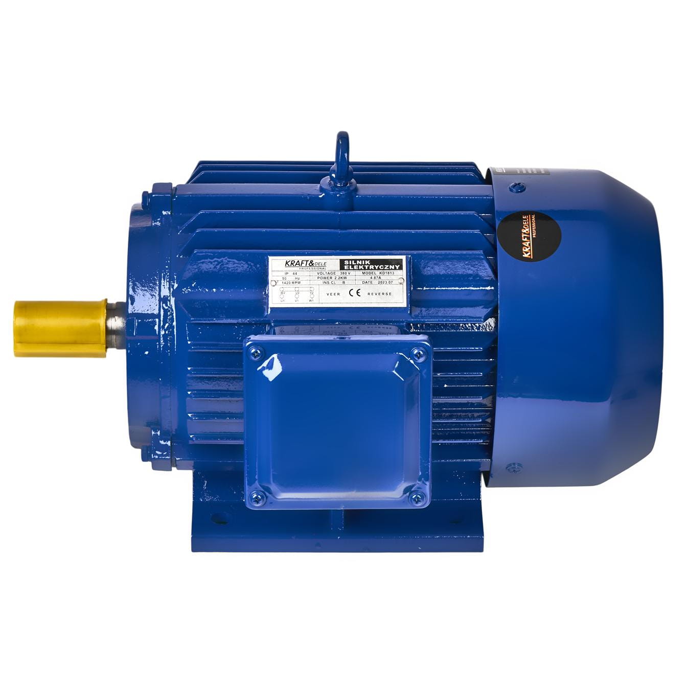Elektromotor KD1809 – svorkovnice a elektrické připojení