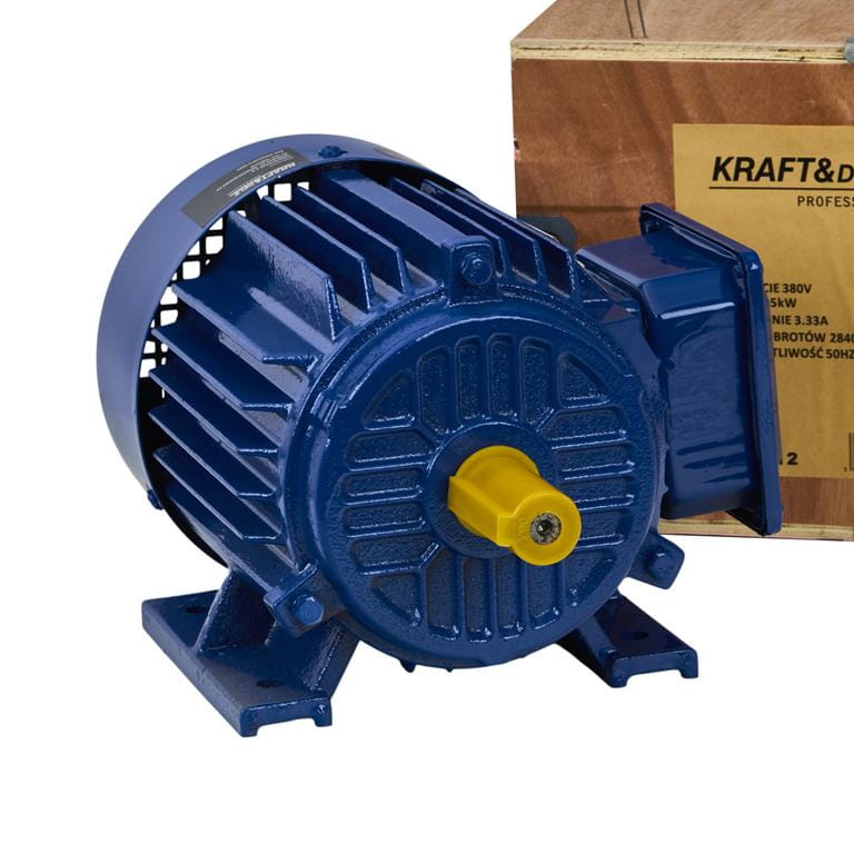 Elektromotor 1,5 kW 380 V KD1812 – štítek s parametry