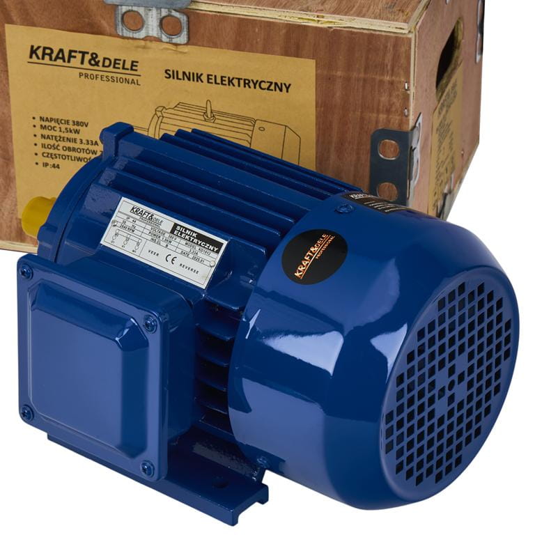 Elektromotor 1,5 kW 380 V KD1812 – výstupní hřídel detail