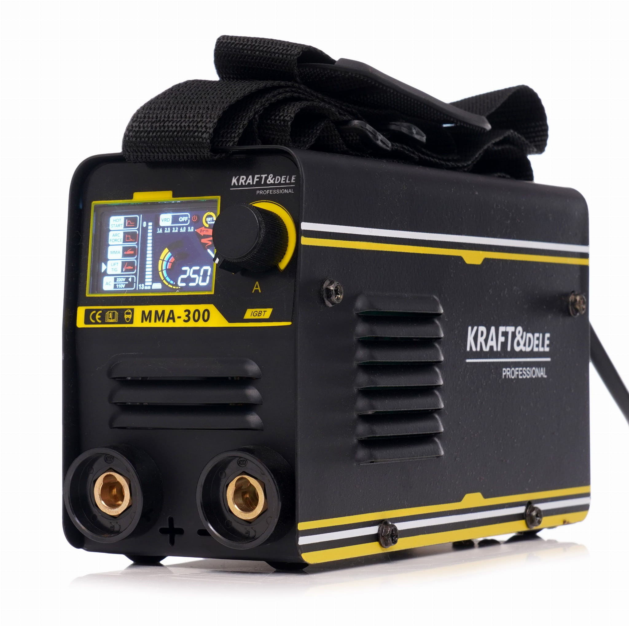 Invertorová svářečka MMA IGBT LCD 300 A KD1868 – přeprava a skladování