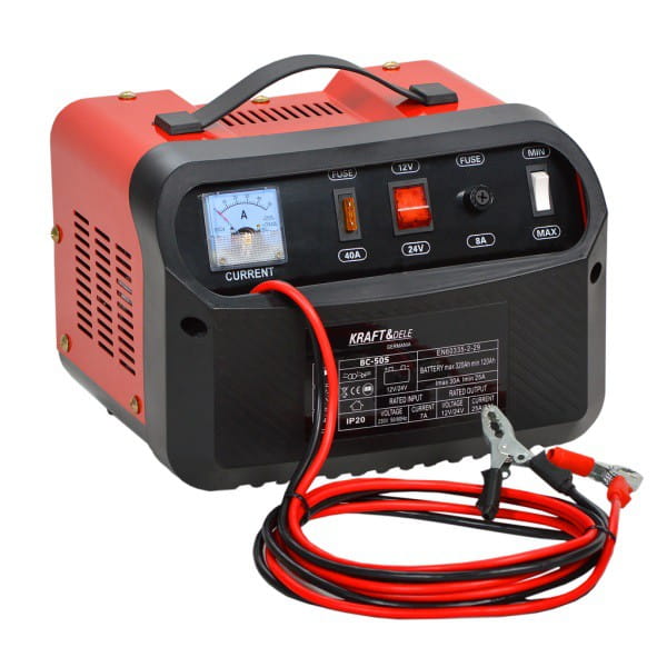 Automatický nabíječ KD1905 – přepínač 12V/24V