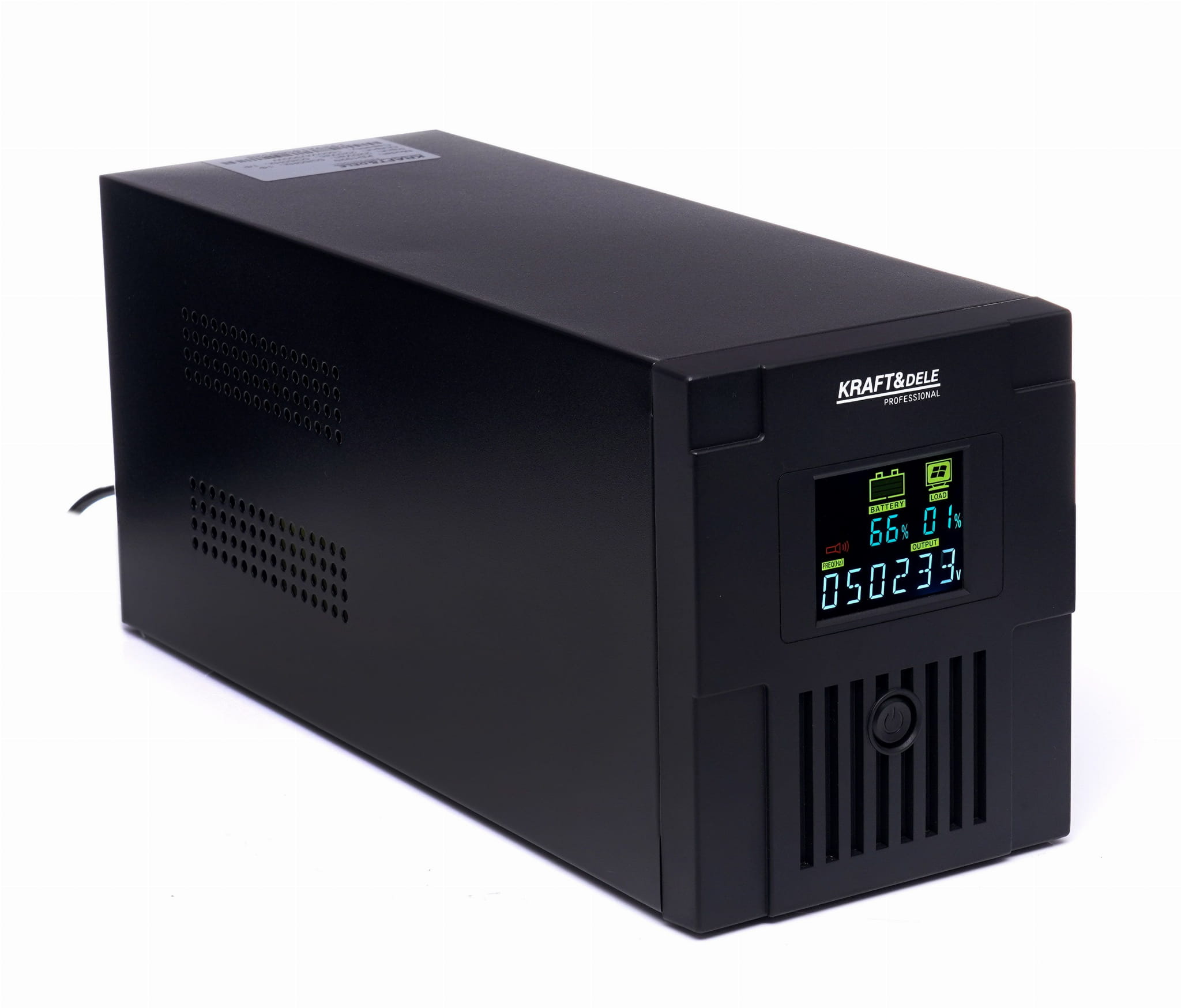 Záložní zdroj UPS 1500VA LCD KD1929 – celkový pohled