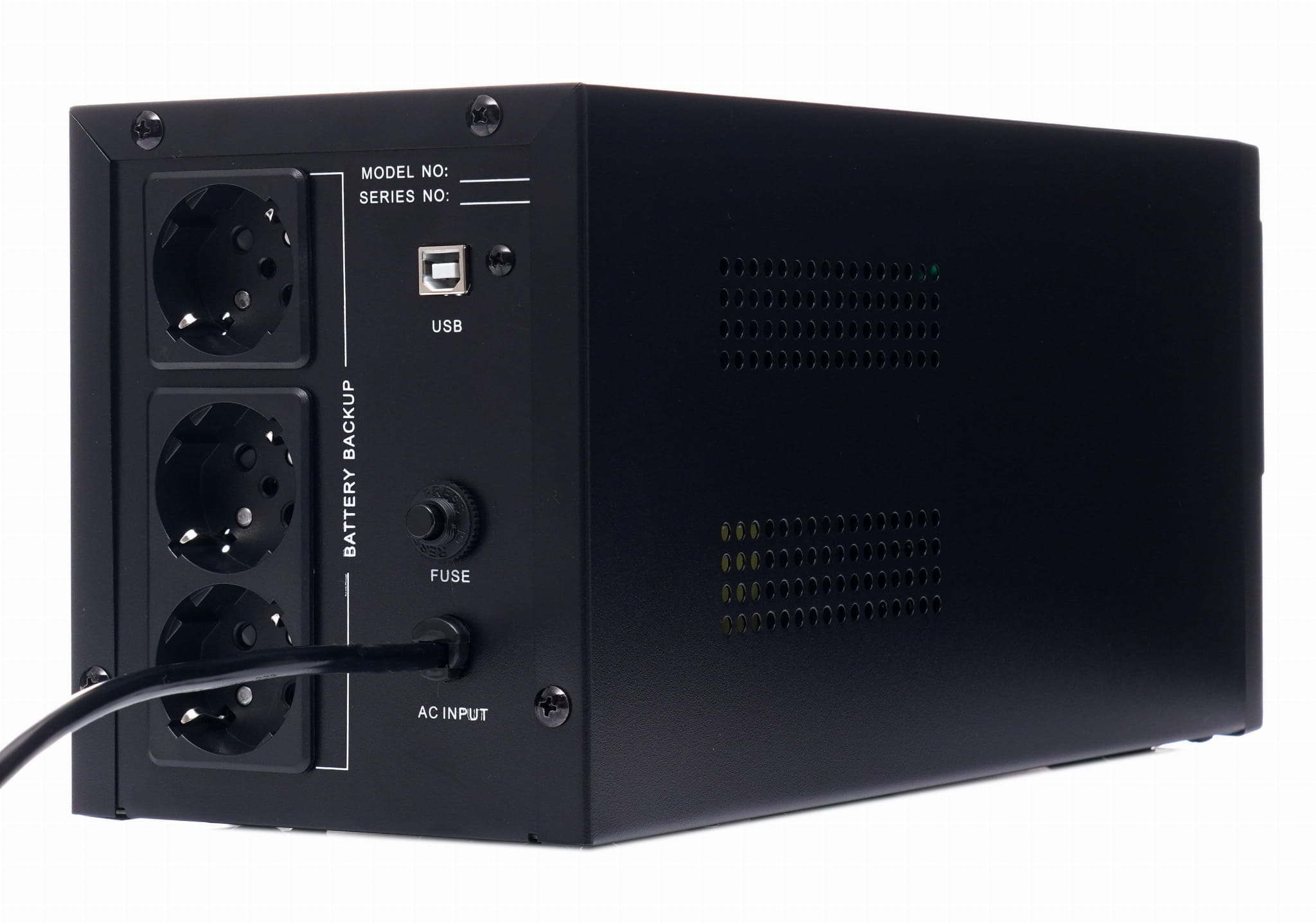 Záložní zdroj UPS 1500VA LCD KD1929 – detail ovládání