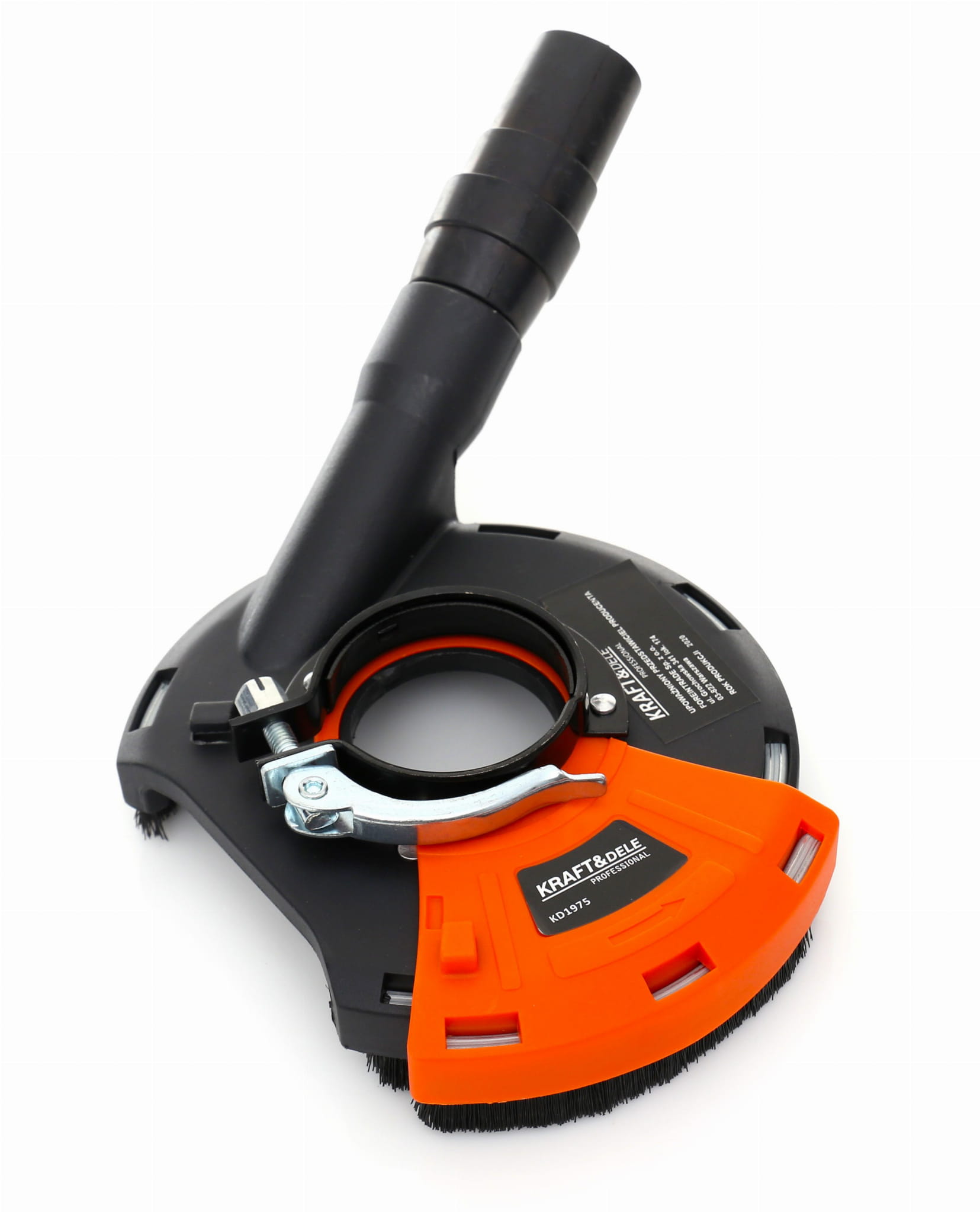 Odsávací protiprachový kryt pro úhlovou brusku 180/230 mm – montáž na brusku