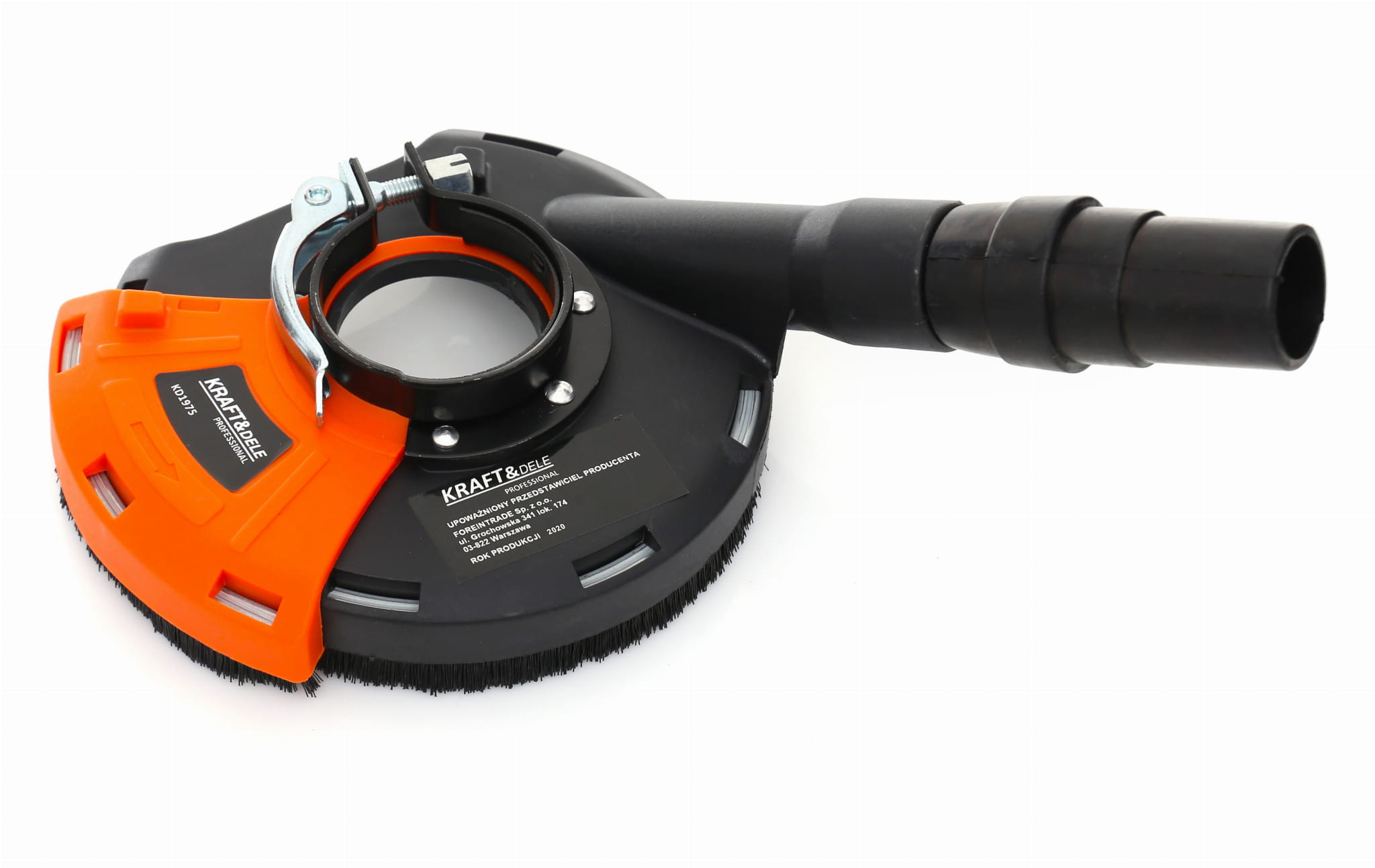 Odsávací protiprachový kryt pro úhlovou brusku 180/230 mm – filtr v balení