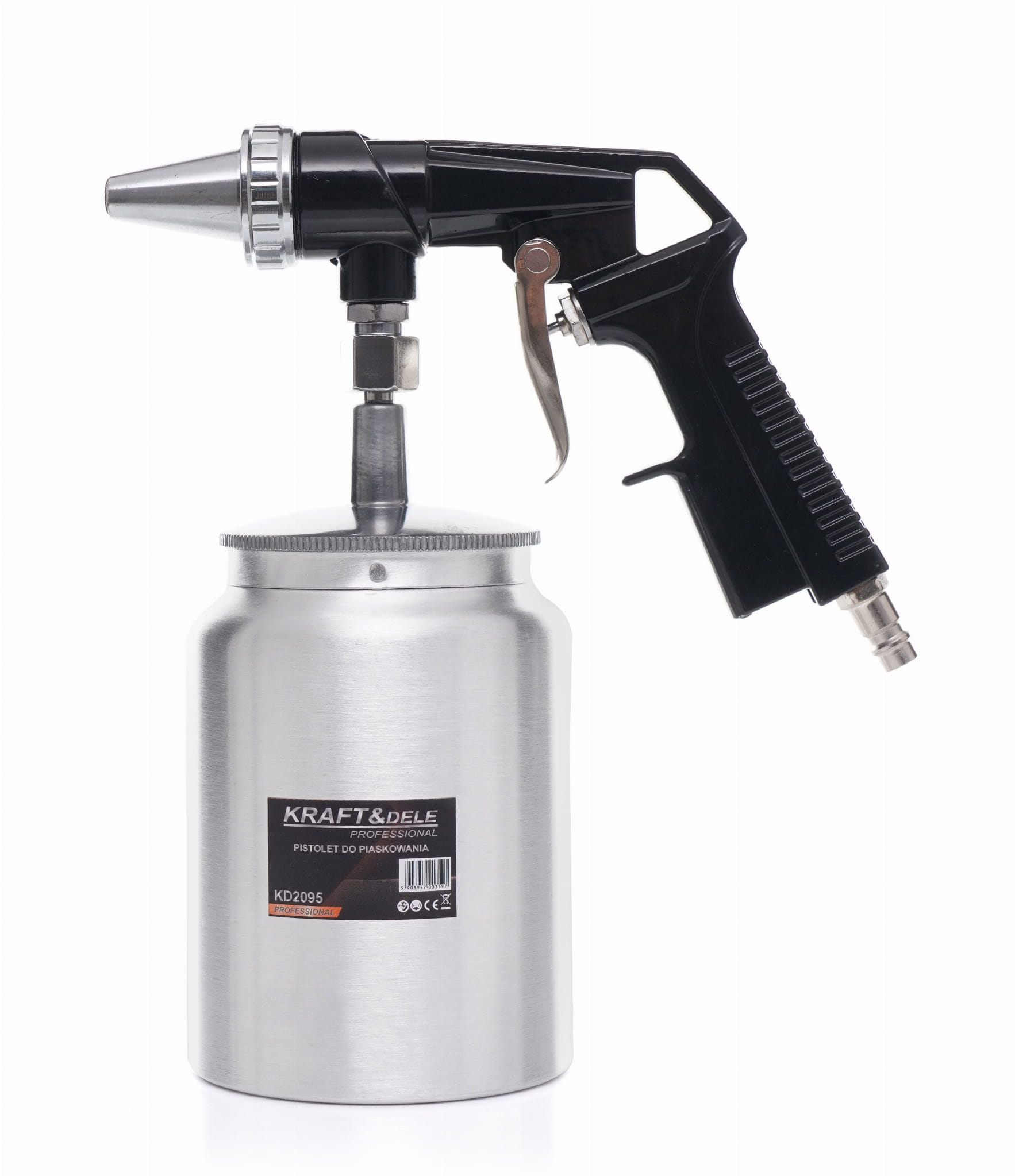 Pískovací pistole 750 ml KD2095 – celkový pohled
