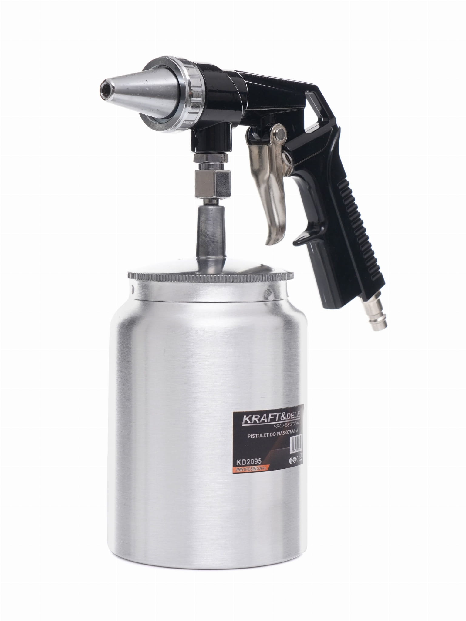 Pískovací pistole 750 ml KD2095 – detail trysky