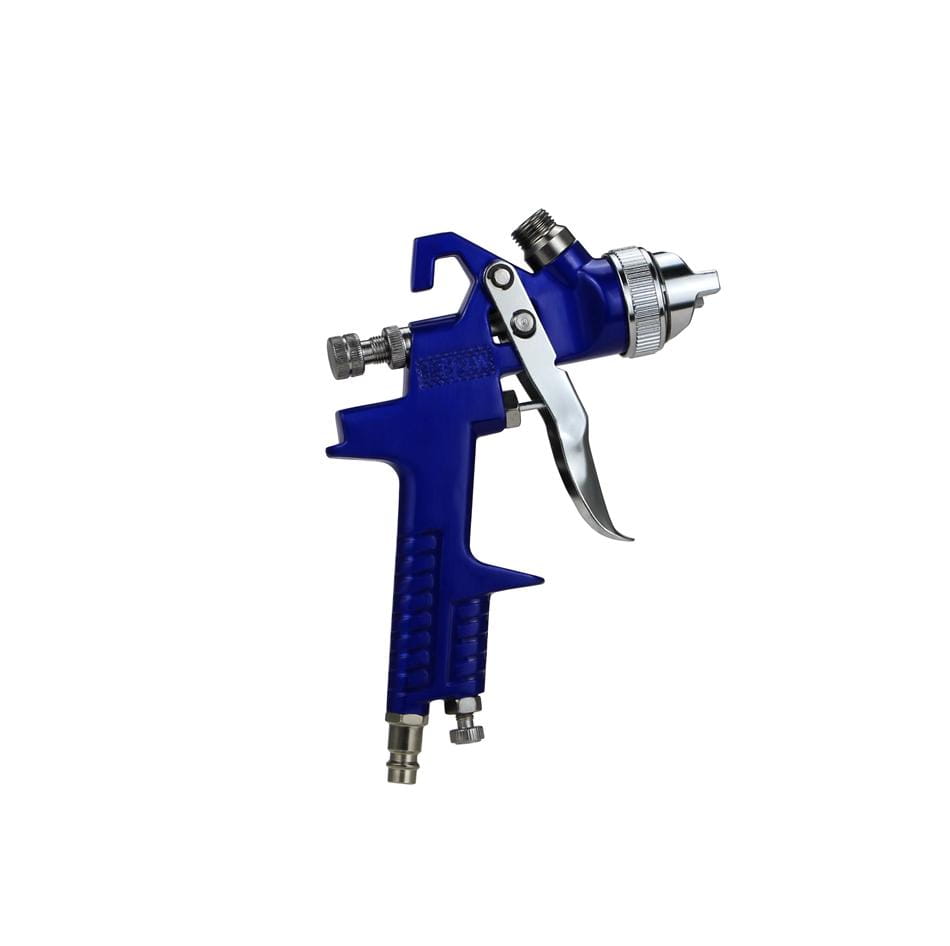 Lakovací pistole 600 ml KD2115 — detail trysky a regulace