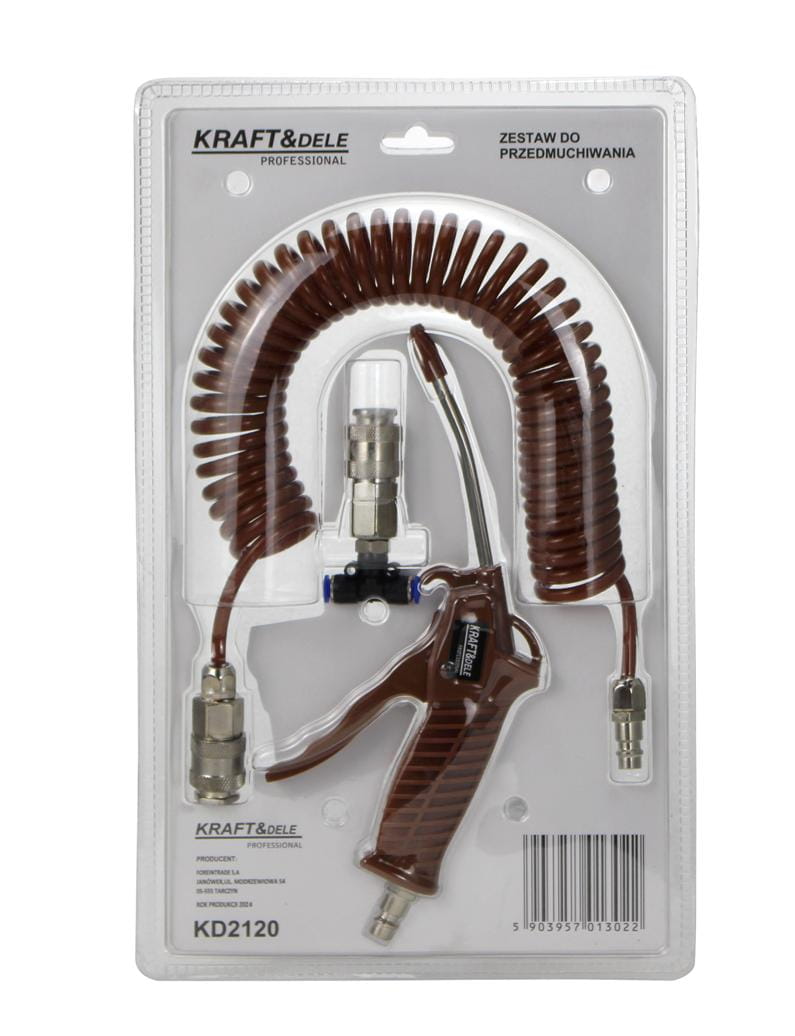 Sada pro profukování kabiny KD2120 – hadice a T-trojník