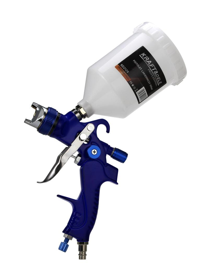 Lakýrovací pistole HVLP 600 ml KD2129 – celkový pohled