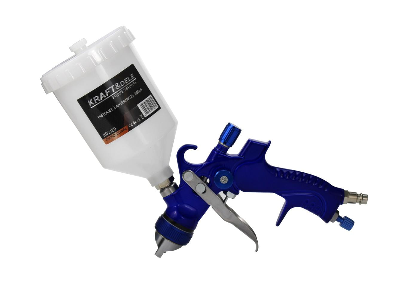 Lakýrovací pistole KD2129 – nádobka 600 ml