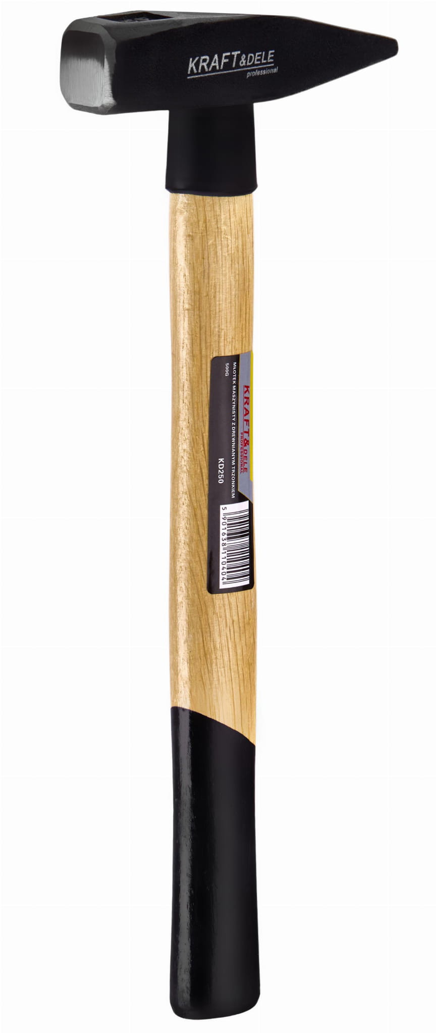 Strojírenské kladivo Kraft&Dele 500 g KD250 – ergonomická rukojeť