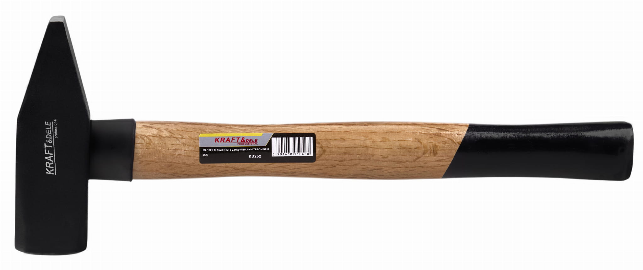 Kraft&Dele KD252 zámečnické kladivo 2 kg – ergonomická rukojeť
