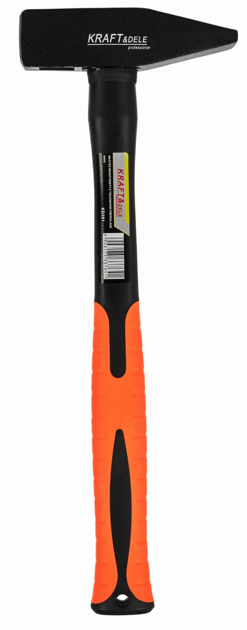 Kraft&Dele KD281 kladivo pro strojníky – detail hlavy