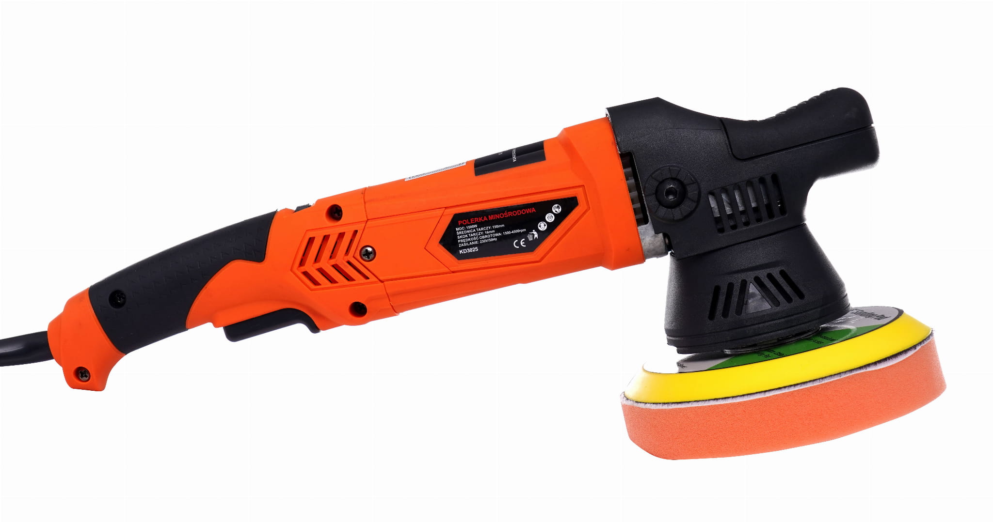 Elektrická excentrická leštička 1500 W KD3025 – leštění karosérie