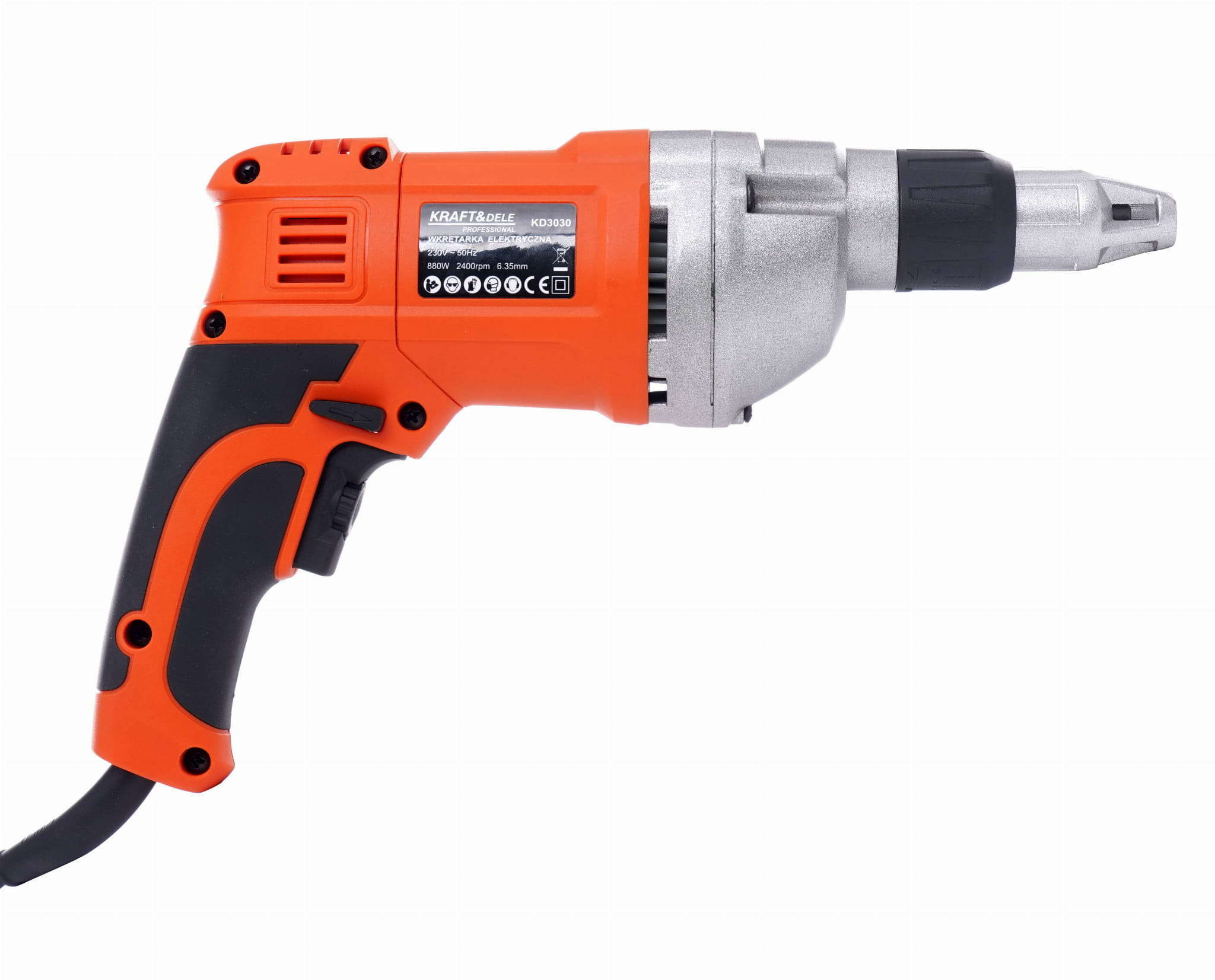 Elektrický šroubovák 880 W KD3030 – detail rukojeti