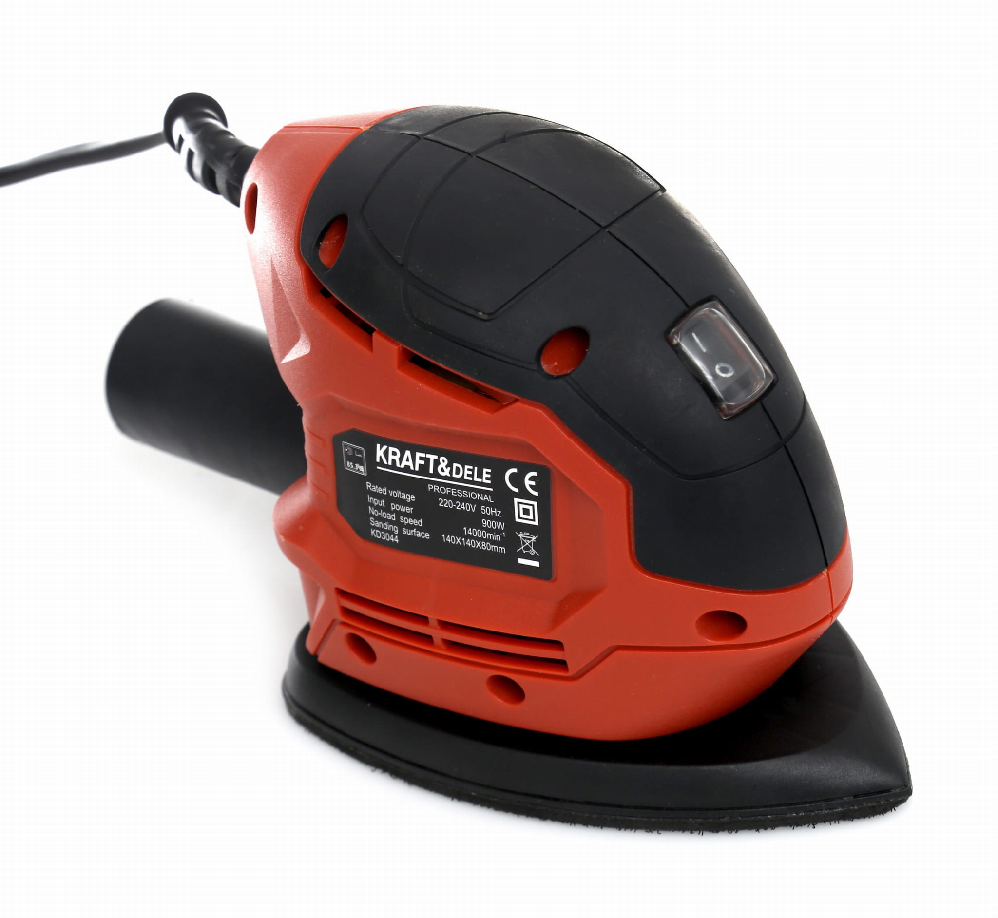 Excentrická bruska 900 W KD3044 – brusná deska