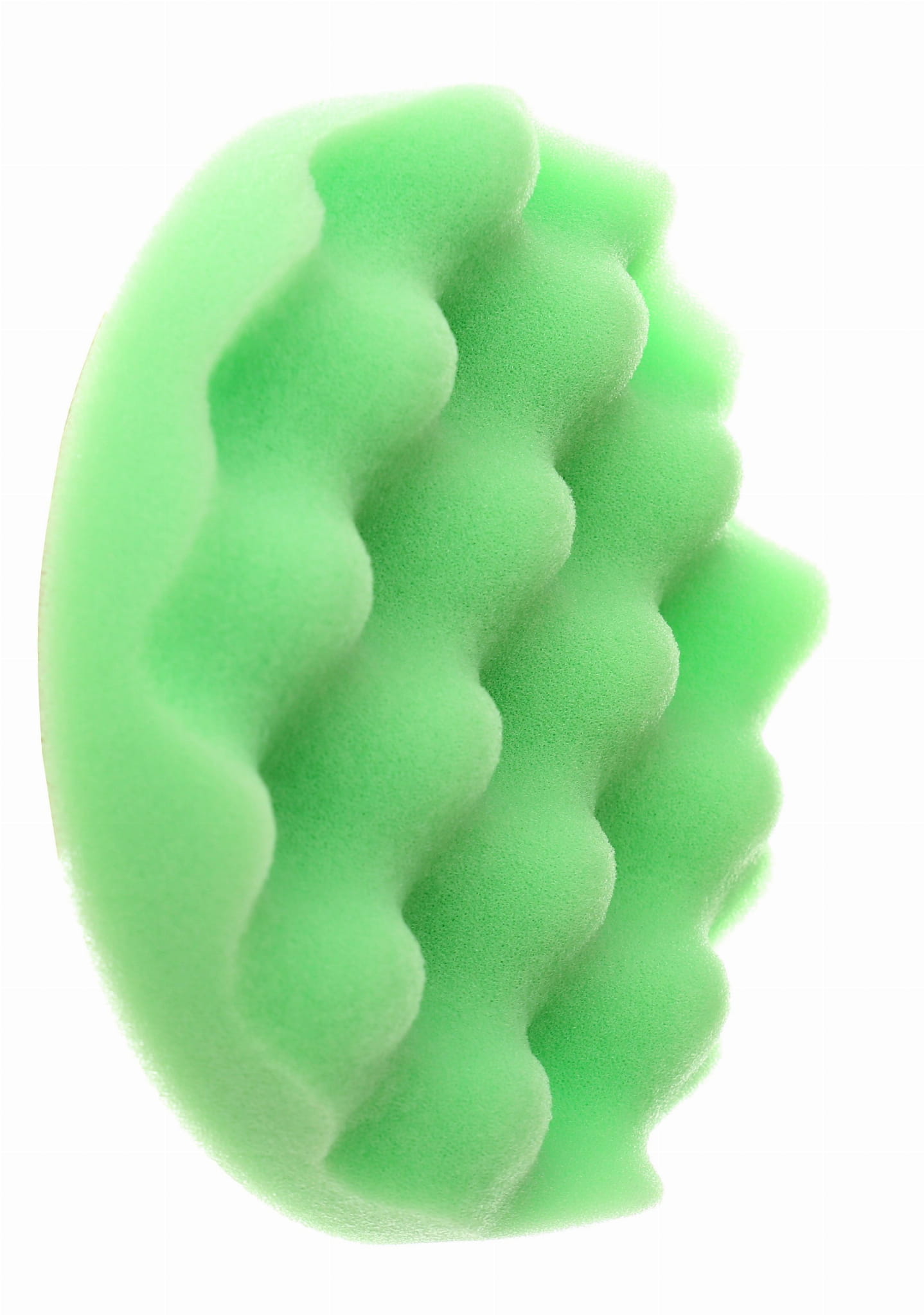 Leštící houba 150 mm zelená KD3059 – středový otvor
