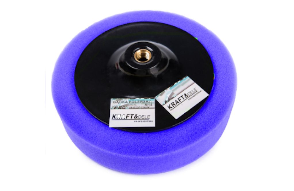 Leštící houba 150 mm fialová KD3061 – celkový pohled