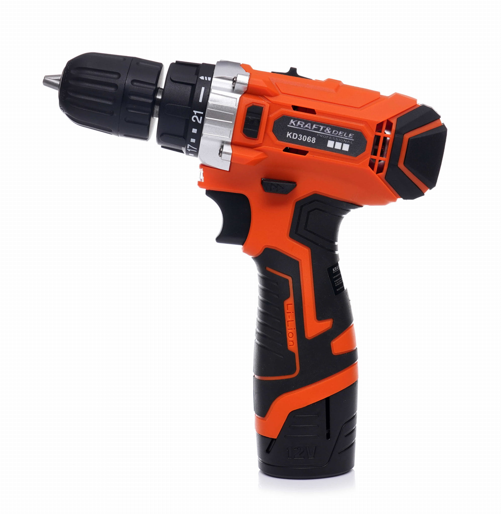Akumulátorový šroubovák a vrtačka KD3068 – detail sklíčidla