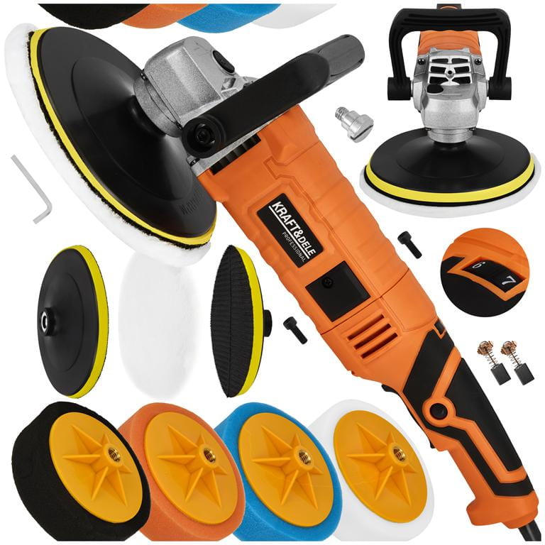 Elektrická leštička Kraft&Dele 2650 W KD1222 — celkový pohled