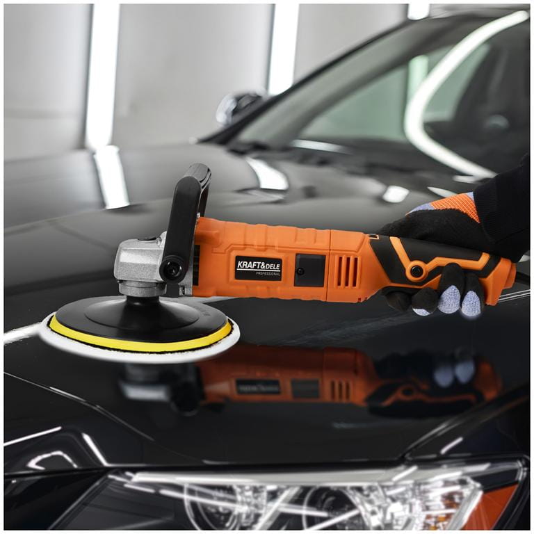 Elektrická leštička Kraft&Dele 2650 W — sada příslušenství KD3078