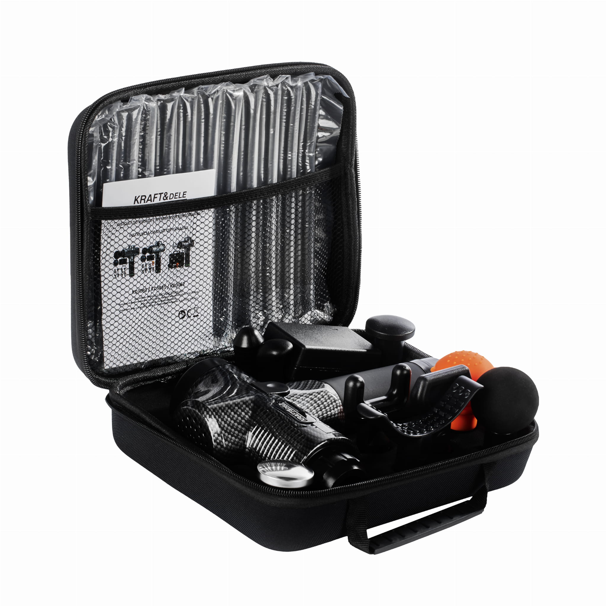 Masážní přístroj Kraft&Dele KD3081 — ergonomický úchop