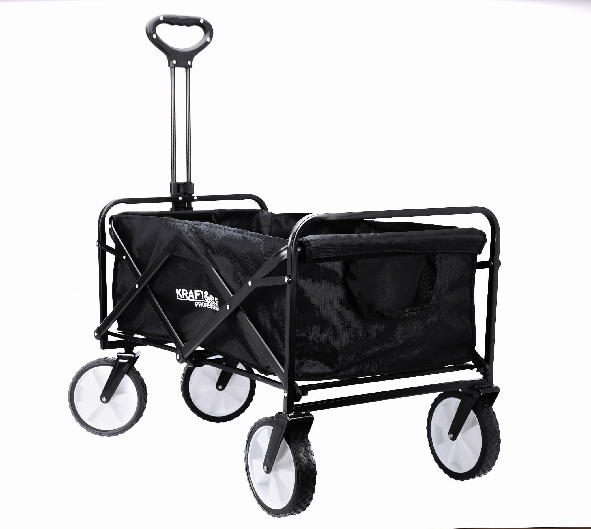 Skládací transportní vozík 130 L KD3088 – složený stav