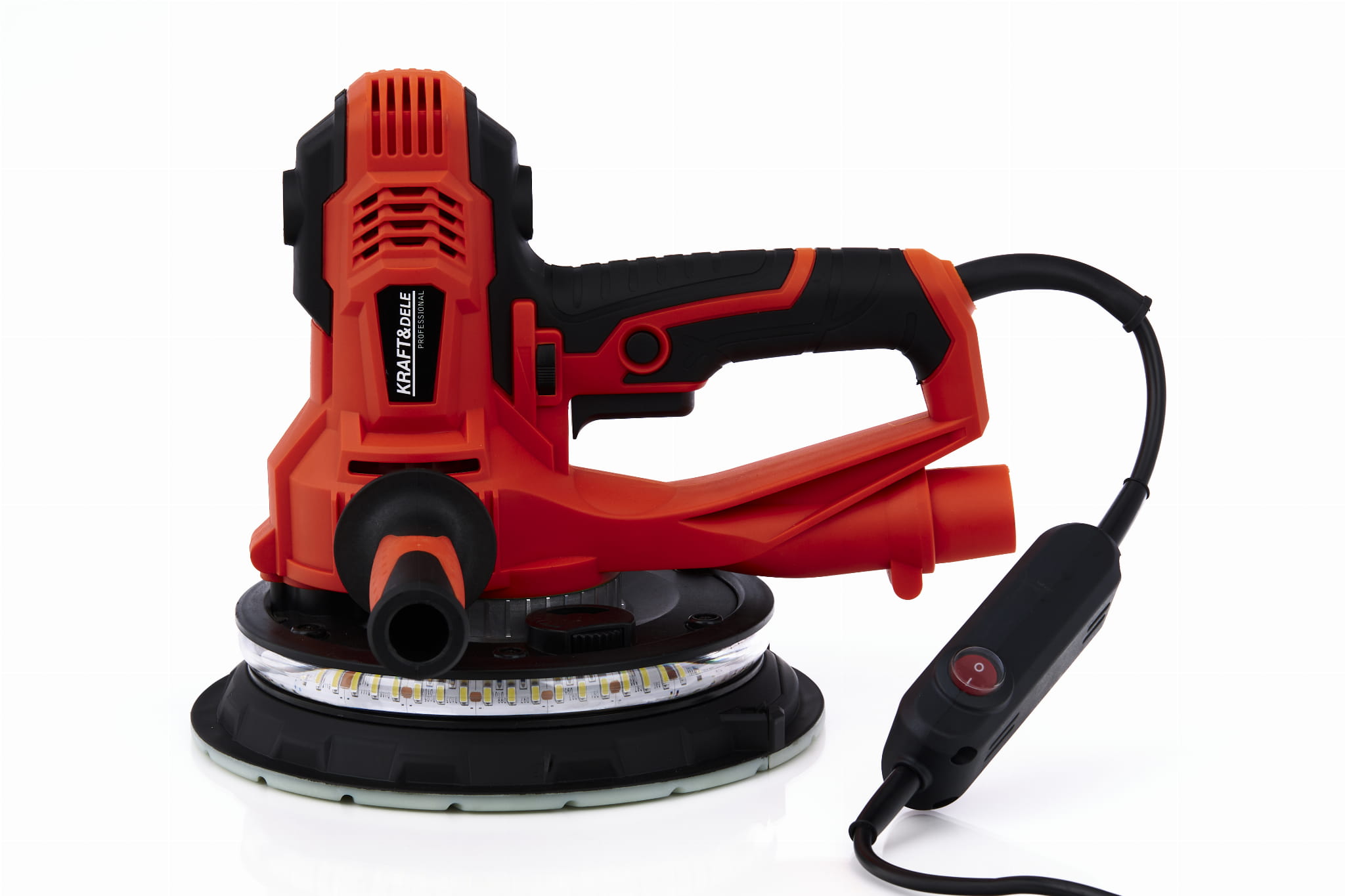 Bruska na sádrové omítky Kraft&Dele KD3132 – detail ovládání