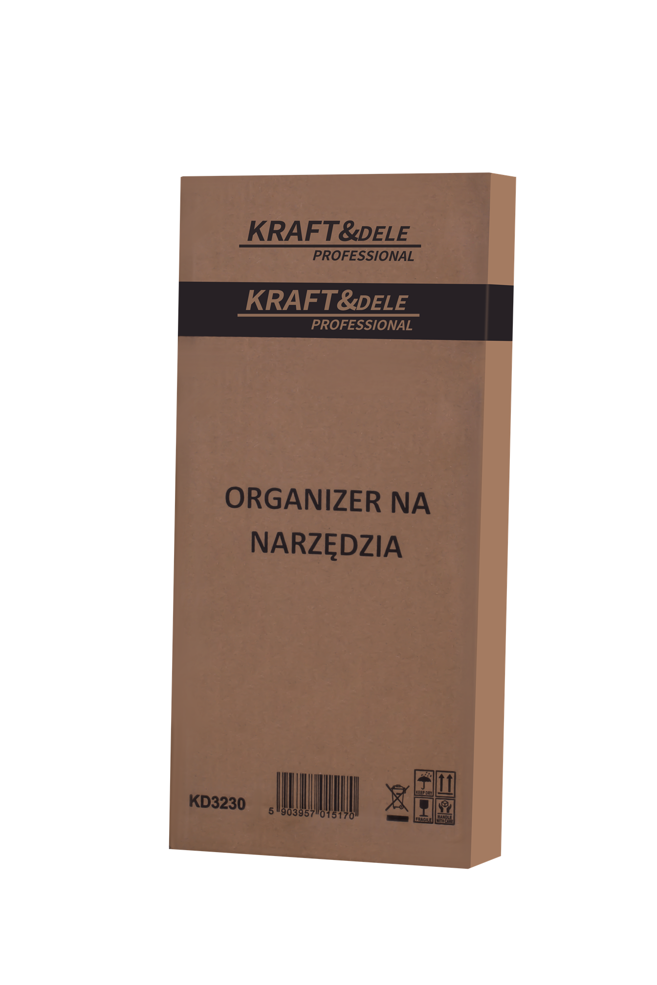 Závěsný organizér na nářadí KD3230 – detail úložných úrovní