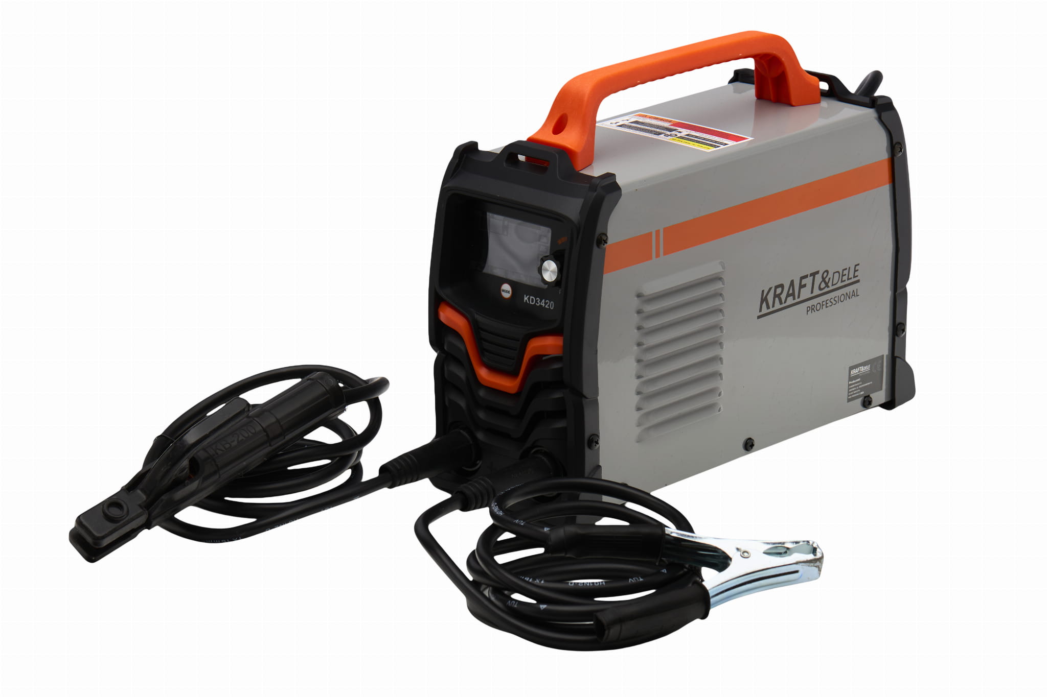 Kraft&Dele KD3420 invertorová svářečka 340A — celkový pohled