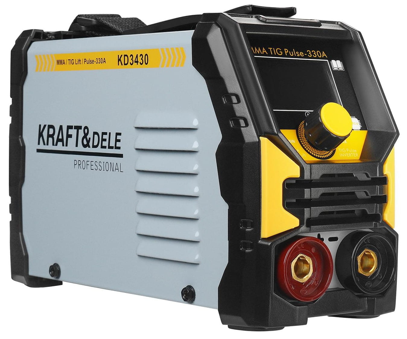 Kraft&Dele KD3430 — konektory a přípojky stroje