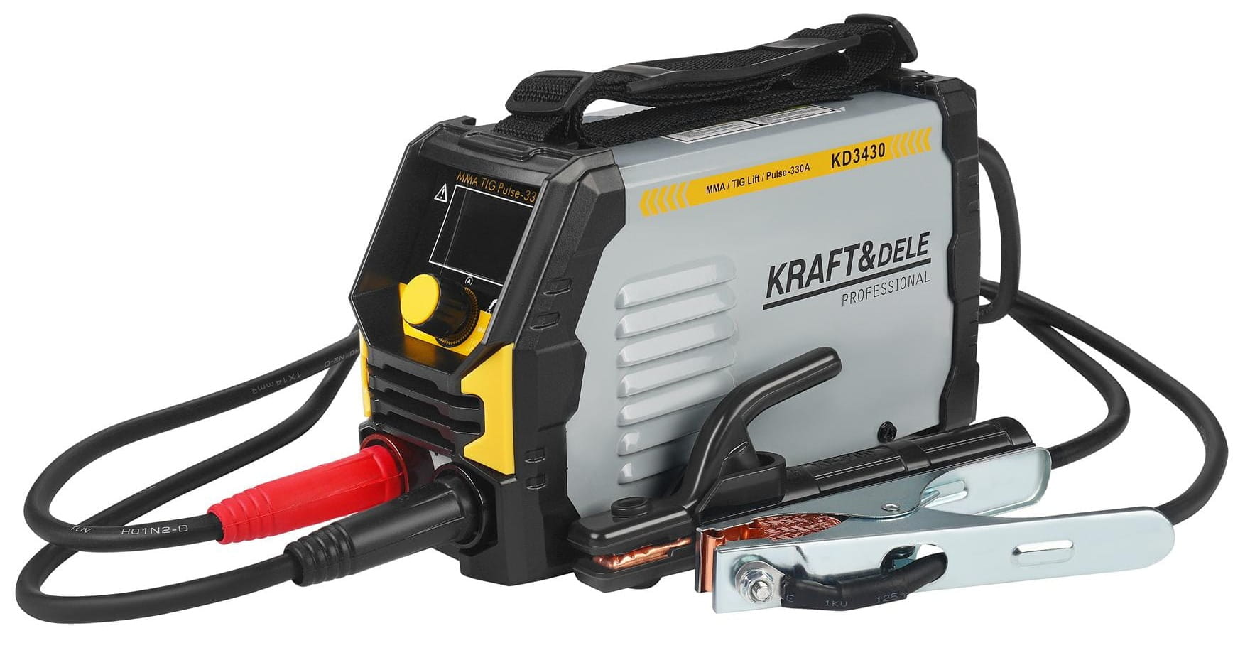 Kraft&Dele KD3430 — boční pohled a ventilační otvory