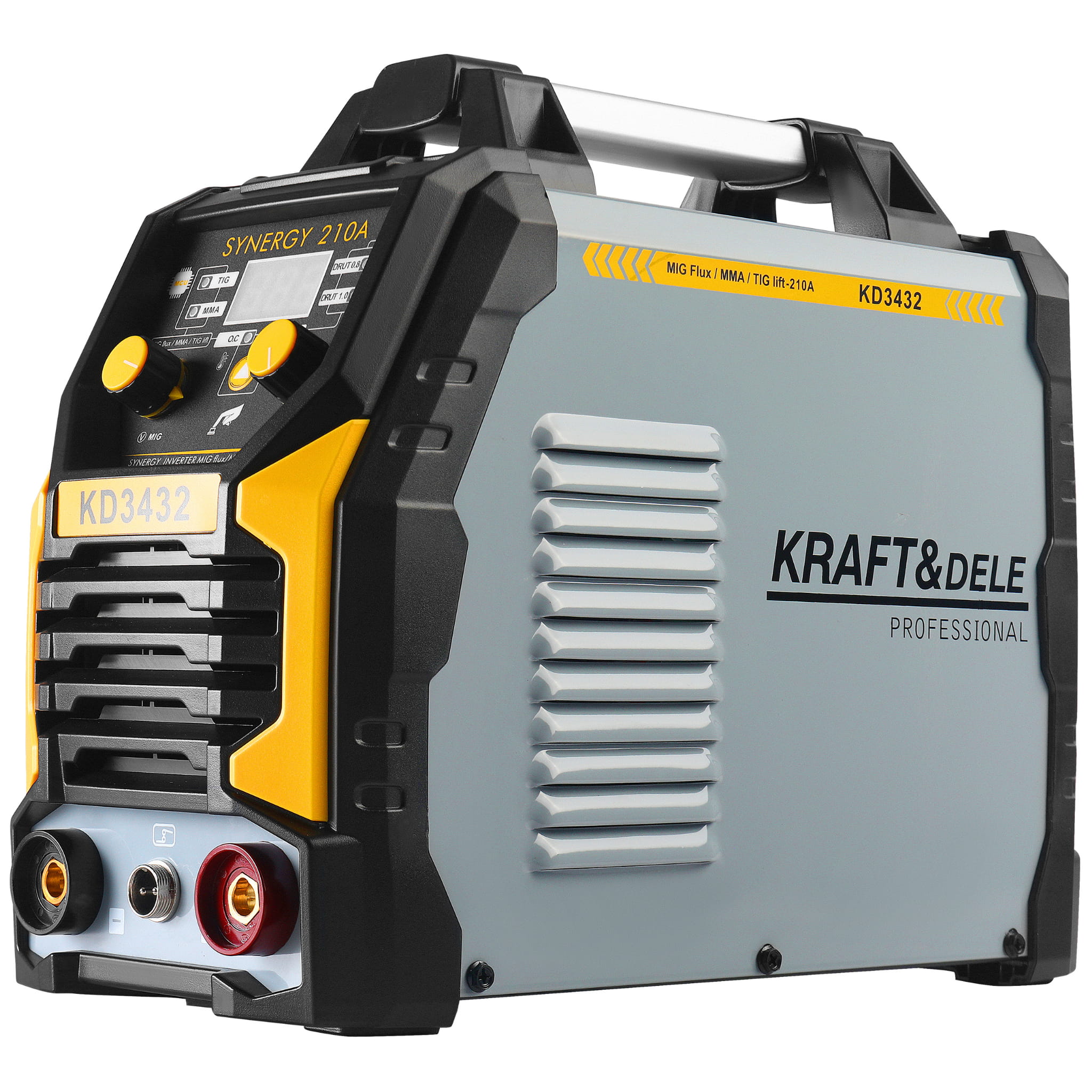 Kraft&Dele KD3432 – detail konektorů a přípojek