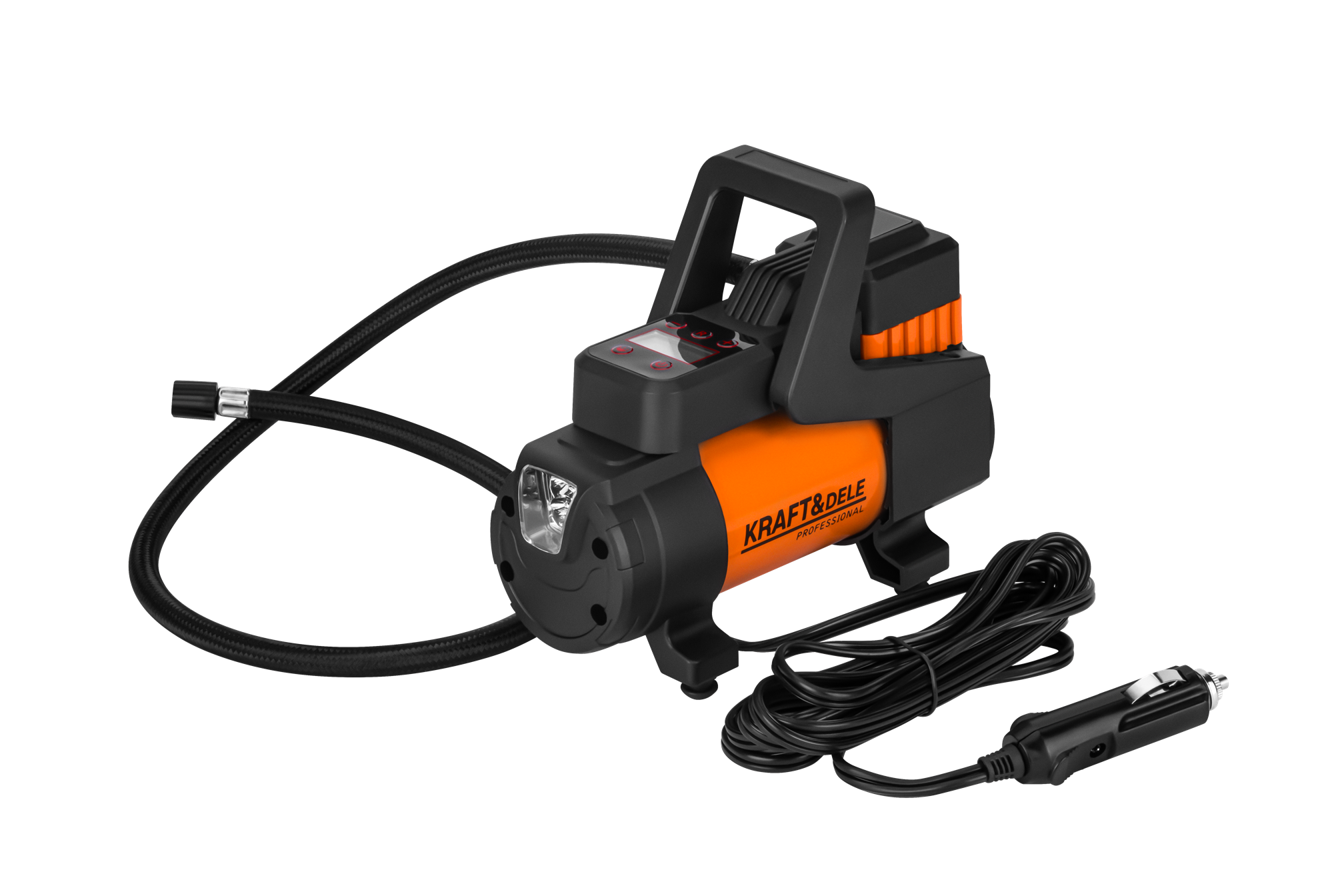 Automobilový kompresor 12V KD3440 – celkový pohled