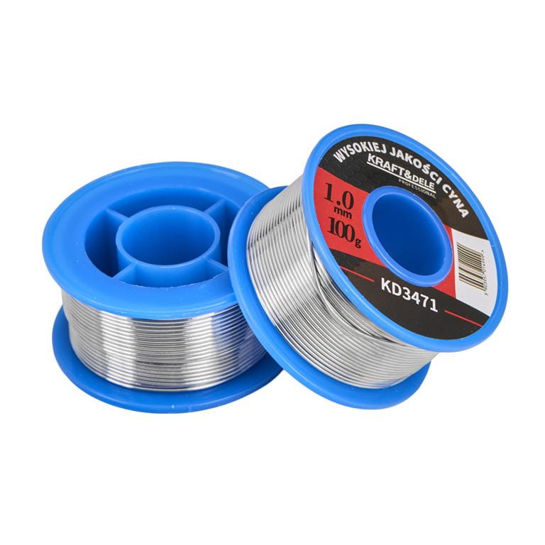 Pájecí cín 1 mm 100 g KD3471 – použití při pájení