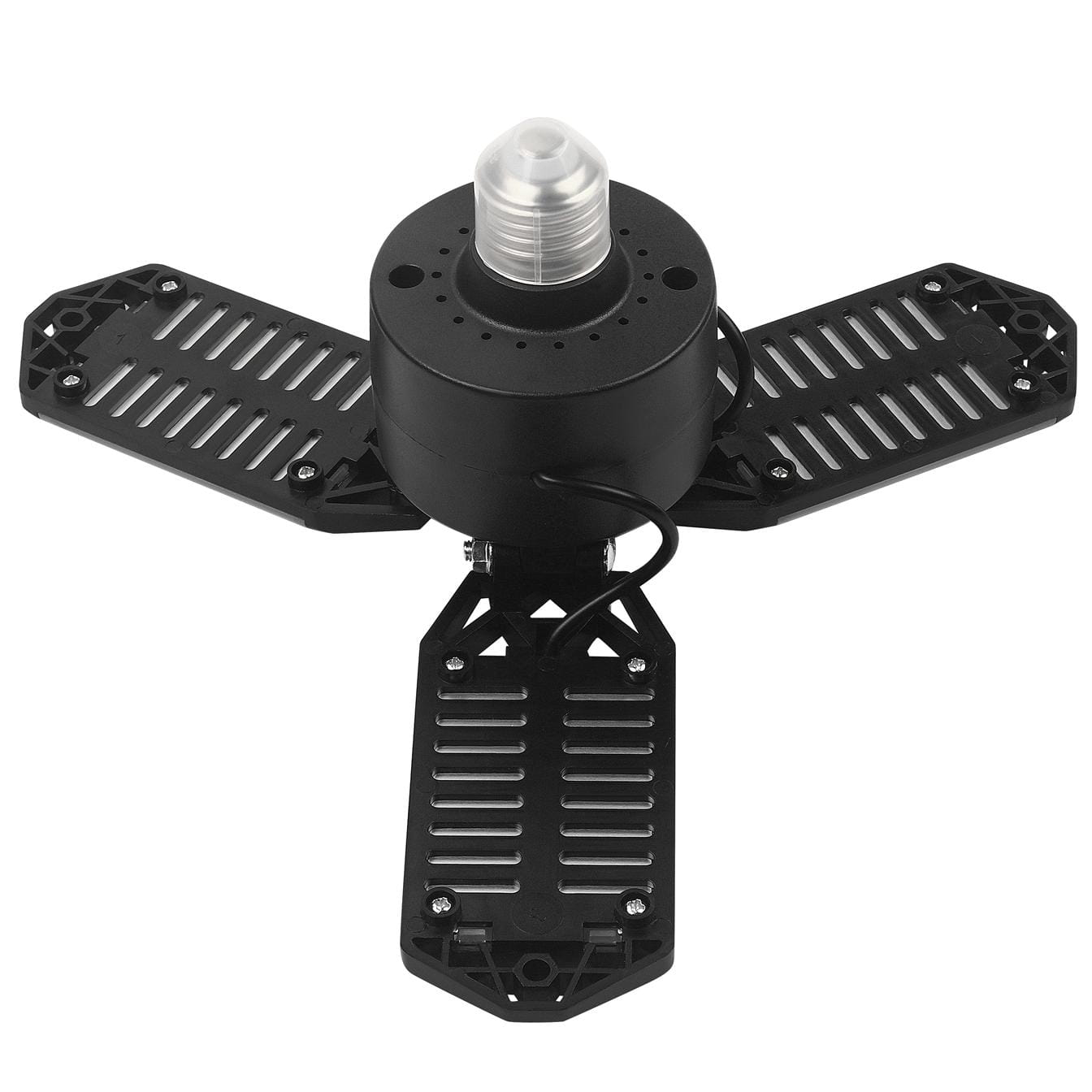 LED dílenská stropní skládací lampa 80 W KD3483 – pohled z boku